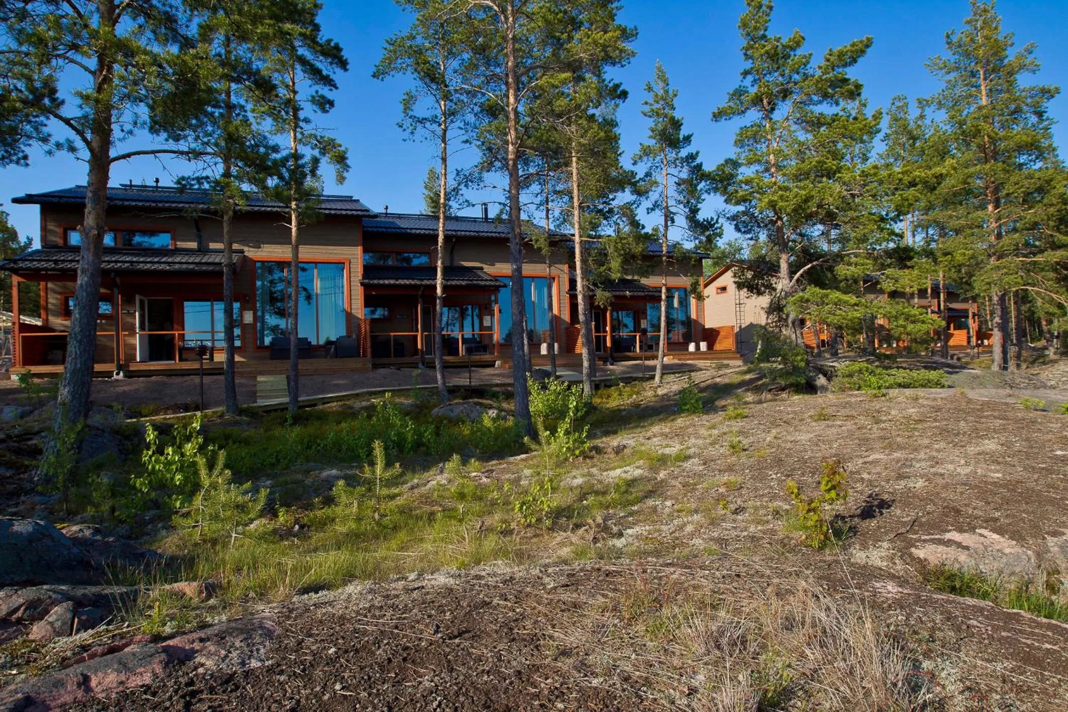 Property building in Santalahti Resort Cottages & Villas