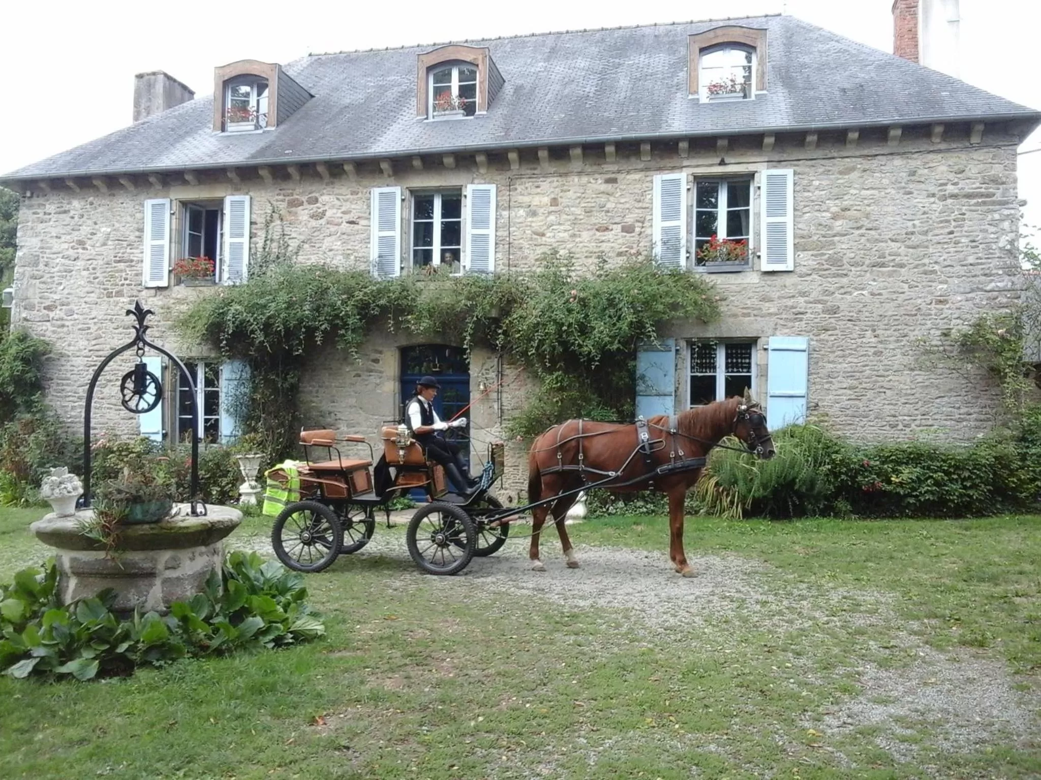 Facade/entrance in Manoir de la Peignie