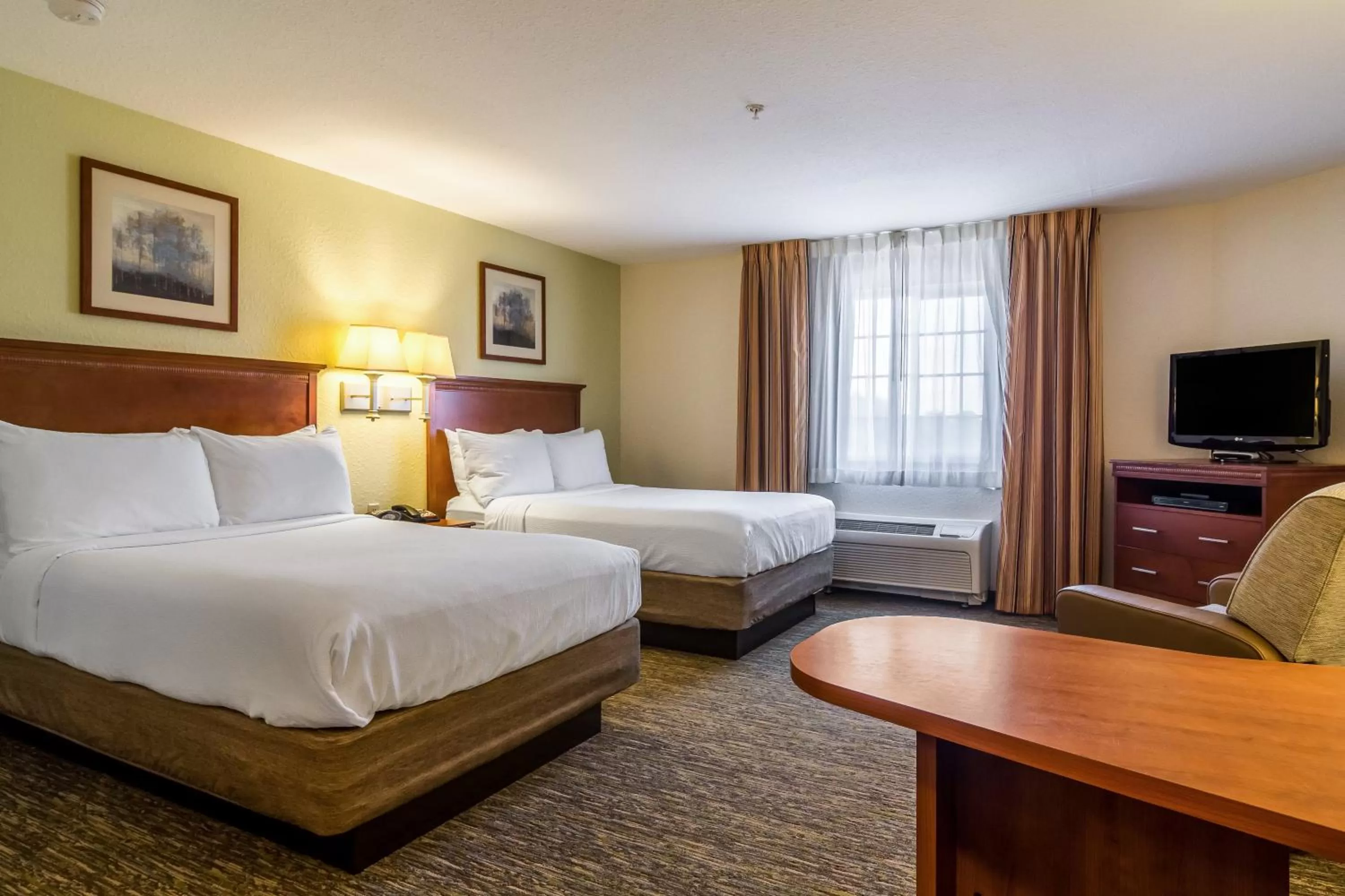 Bedroom, Bed in Candlewood Suites Jacksonville East Merril Road by IHG