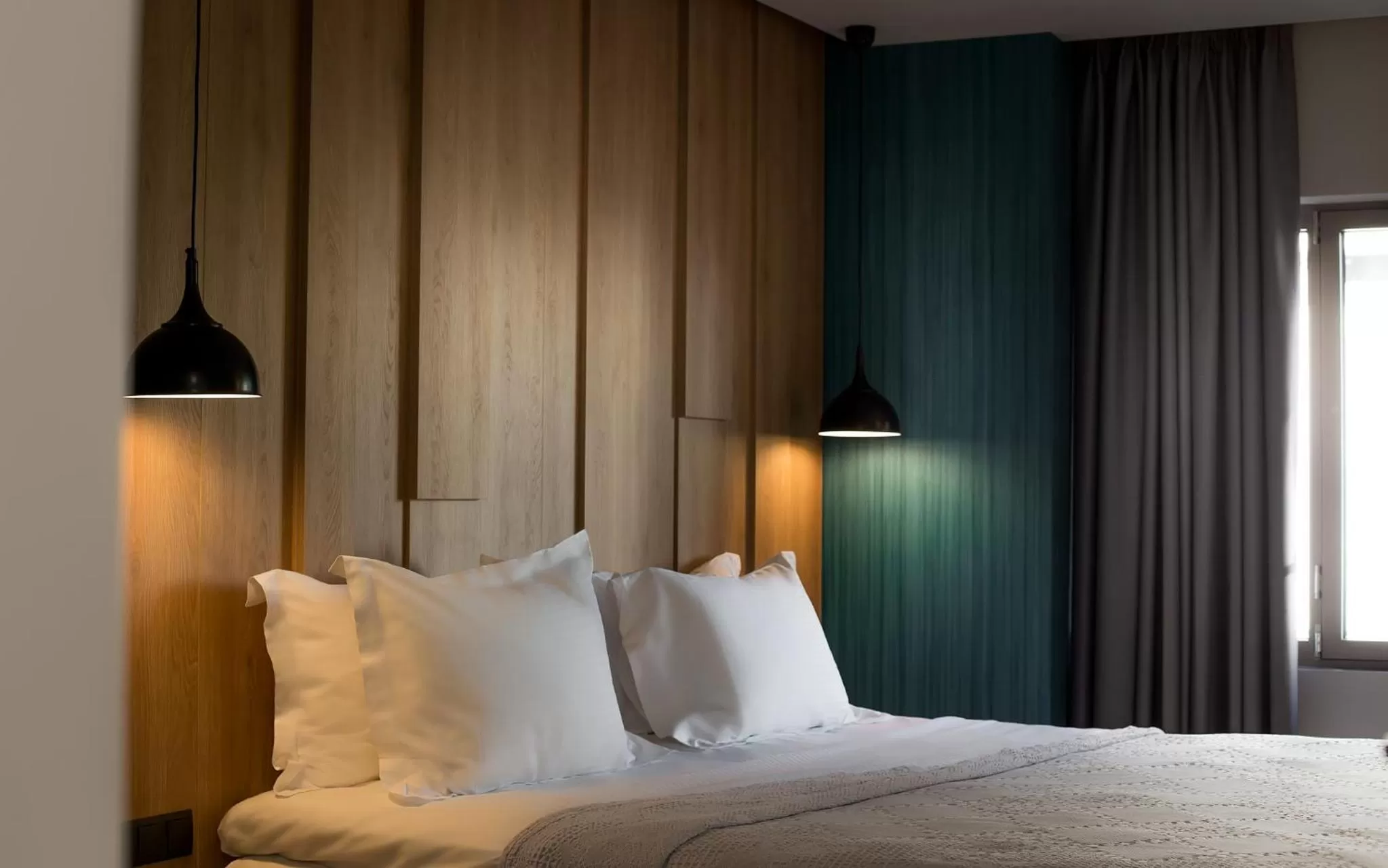 Bed in 360Degrees Pop Art Hotel