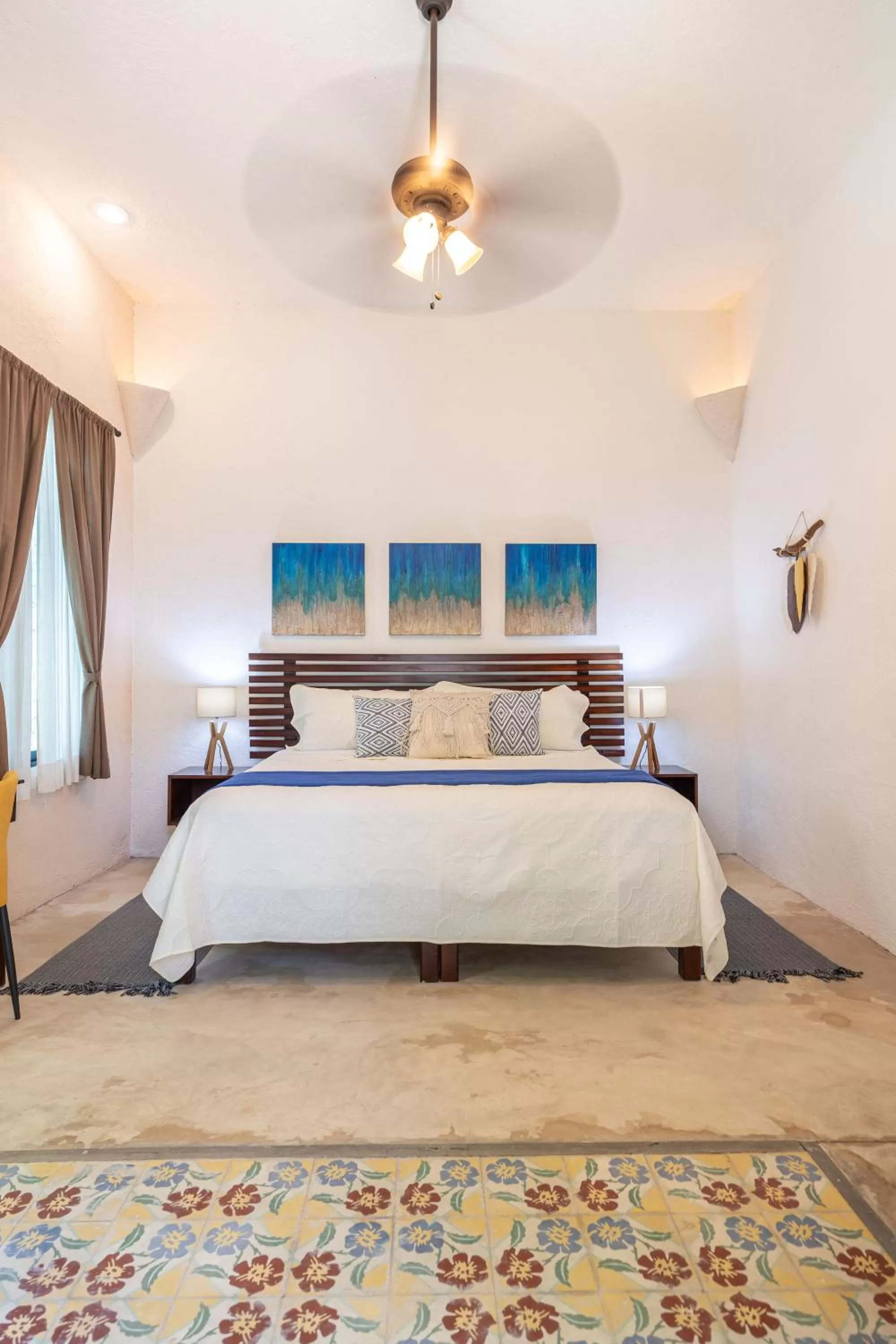 Bed in Casa Dos Lirios Hotel Boutique