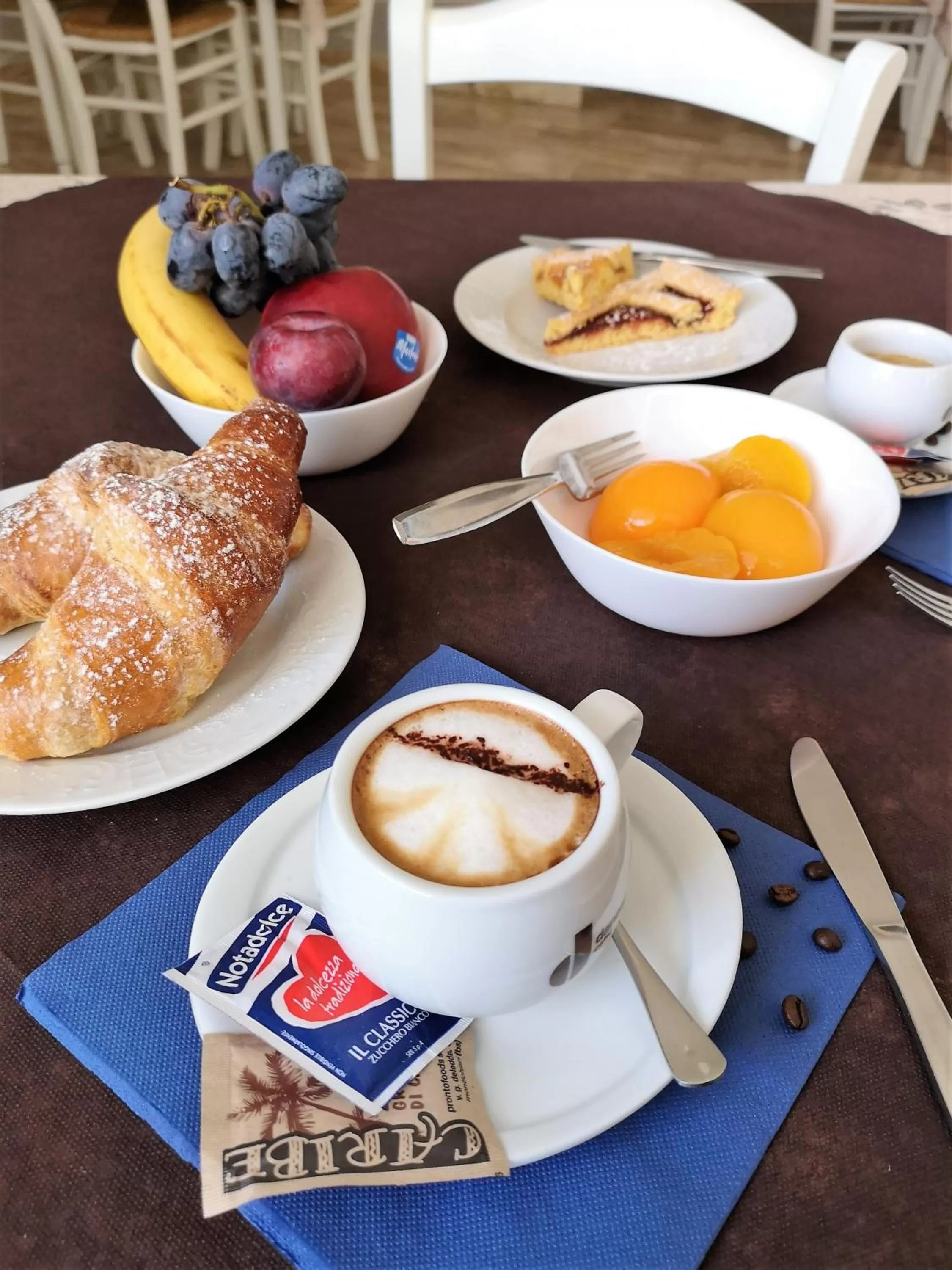 Italian breakfast in Hotel Panorama