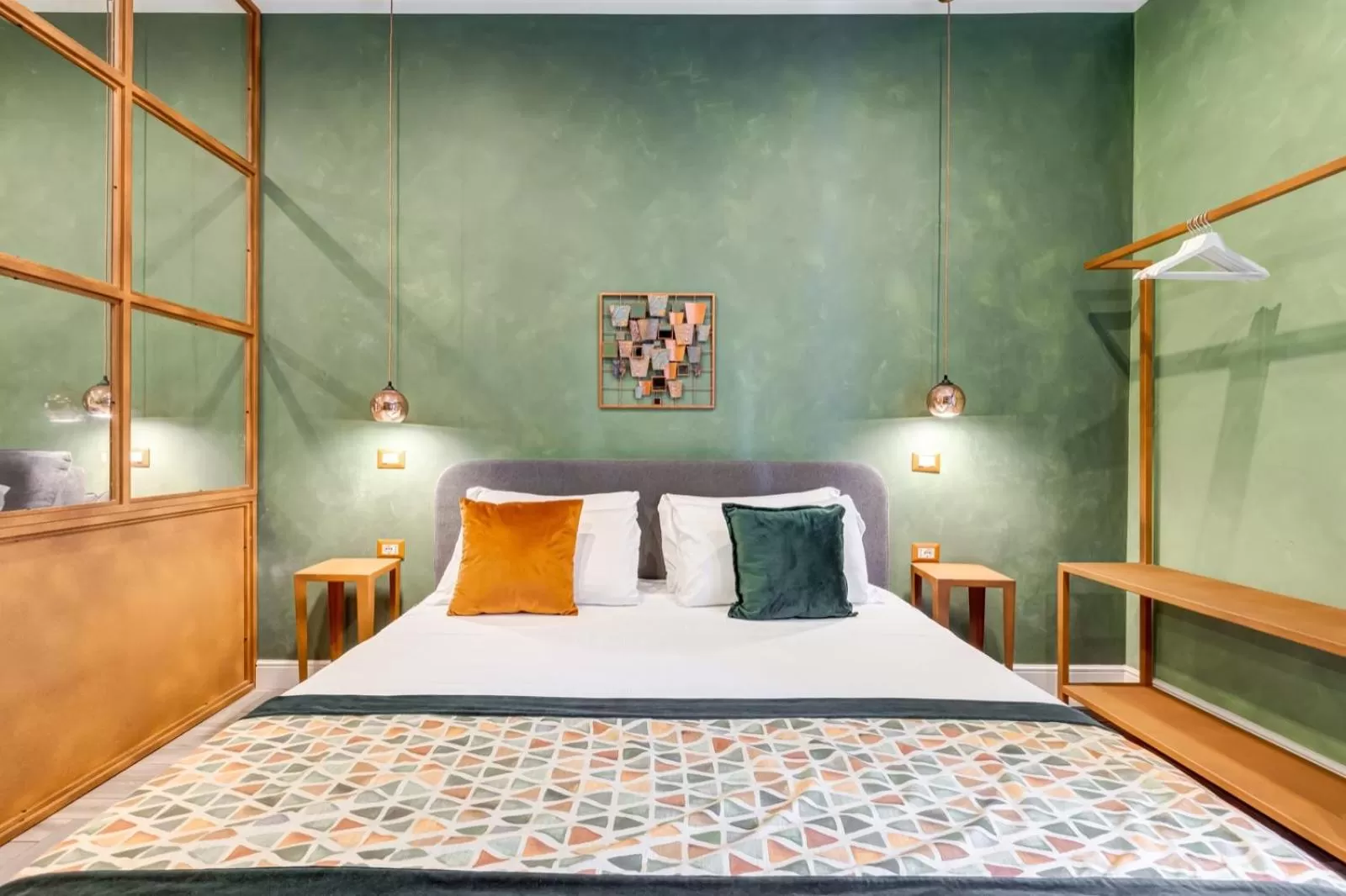 Bed in Ripetta Luxurious Suites