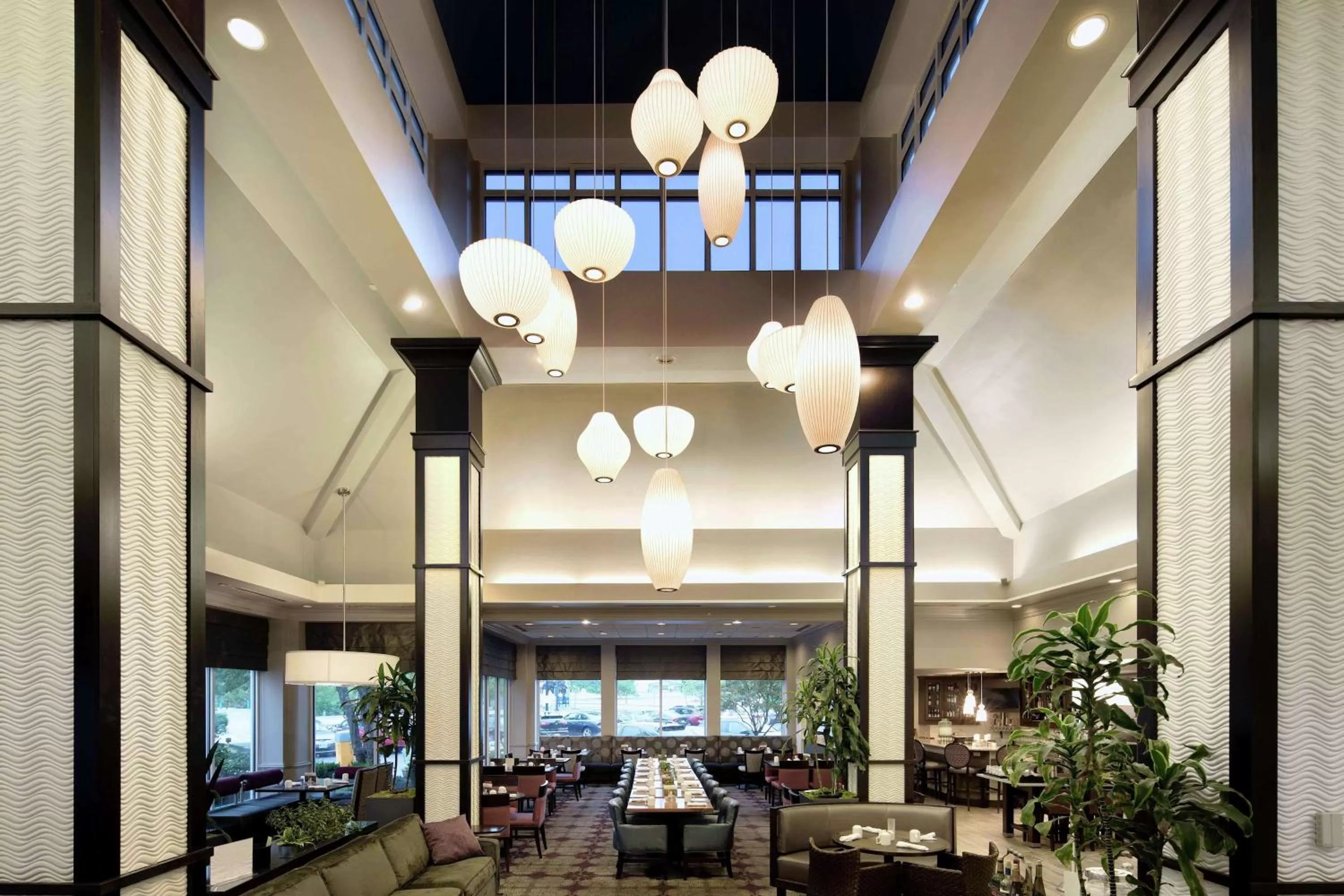 Lobby or reception in Hilton Garden Inn Auburn Riverwatch
