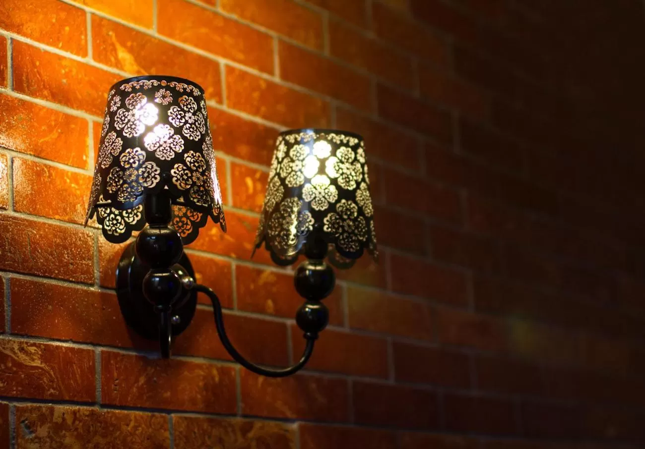 Decorative detail in the youniQ Hotel, Kuala Lumpur International Airport