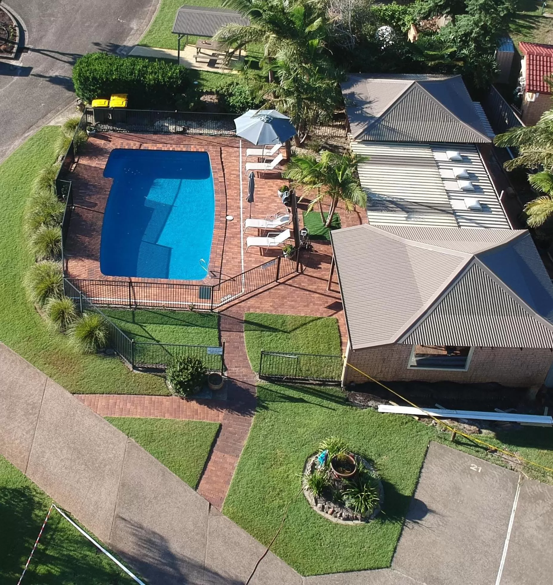 BBQ facilities in Haven Waters Motel & Apartments