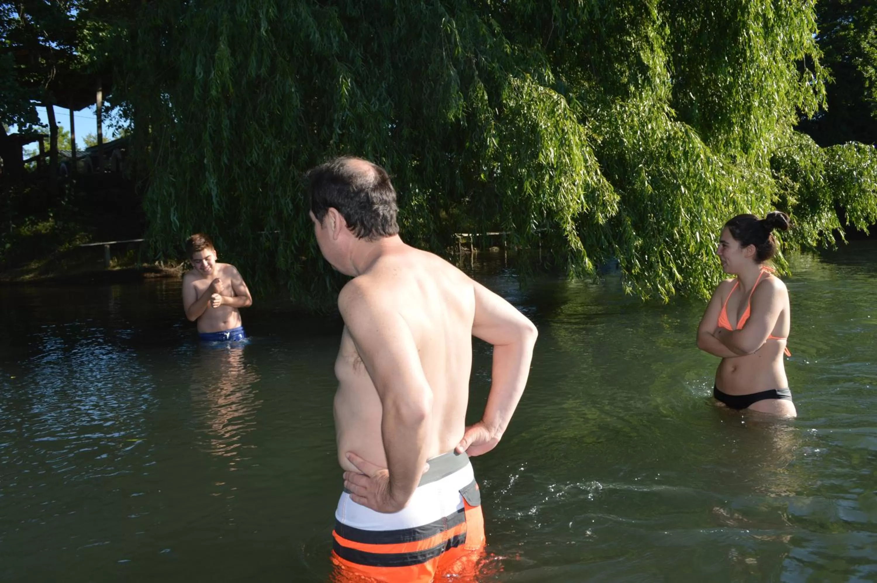 Swimming Pool in Coyunche Cabañas y Camping Laja & San Rosendo