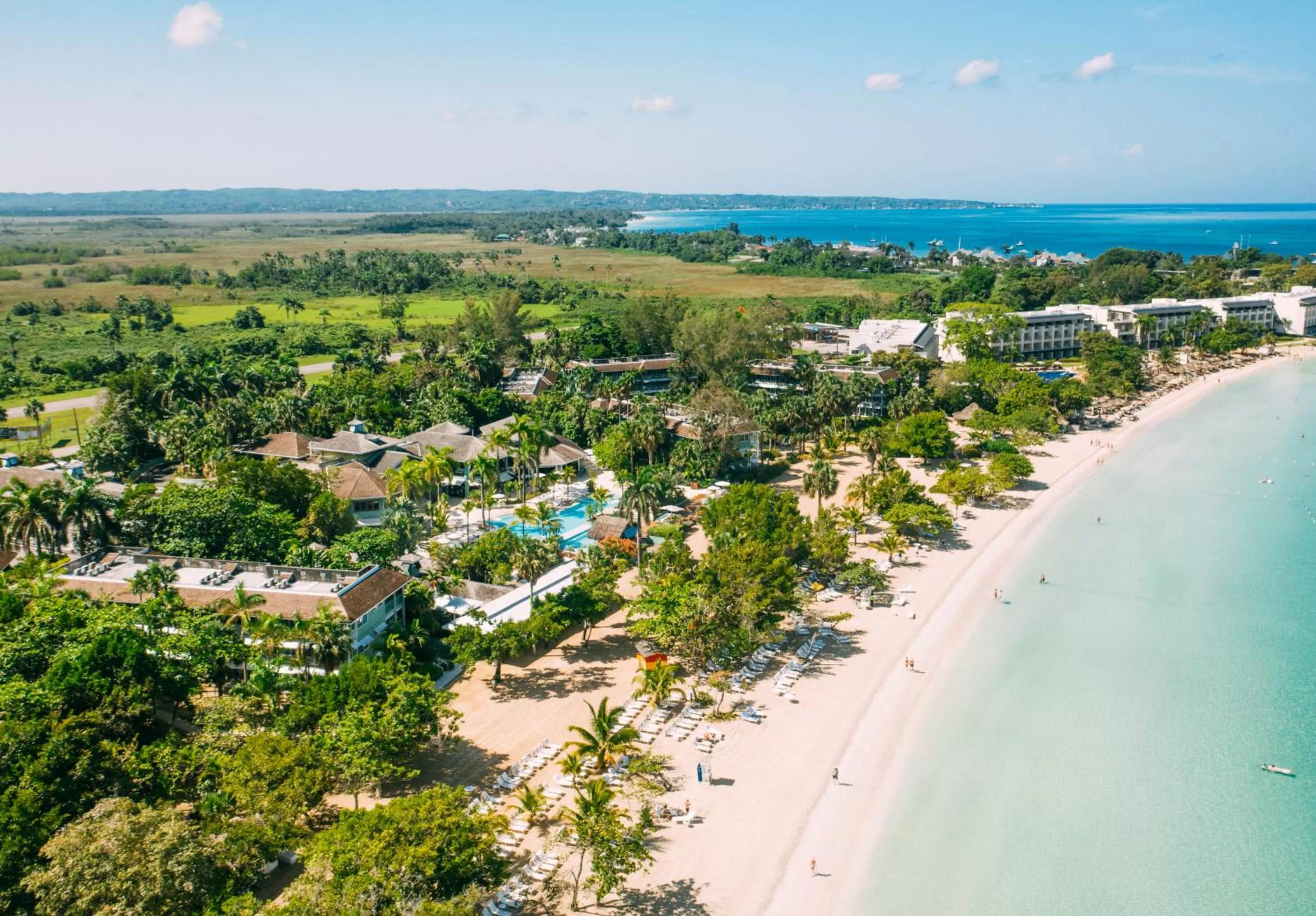 Bird's eye view in Couples Negril