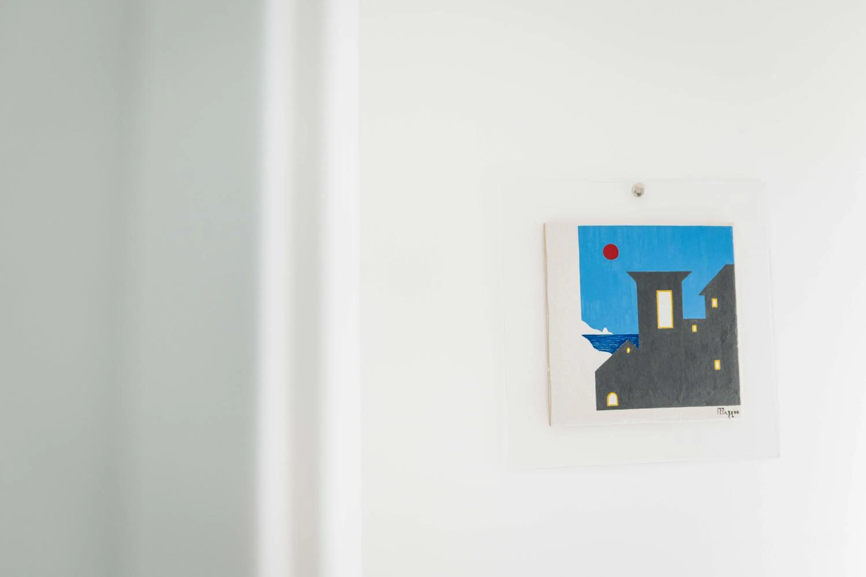 Decorative detail in Hotel Calanca