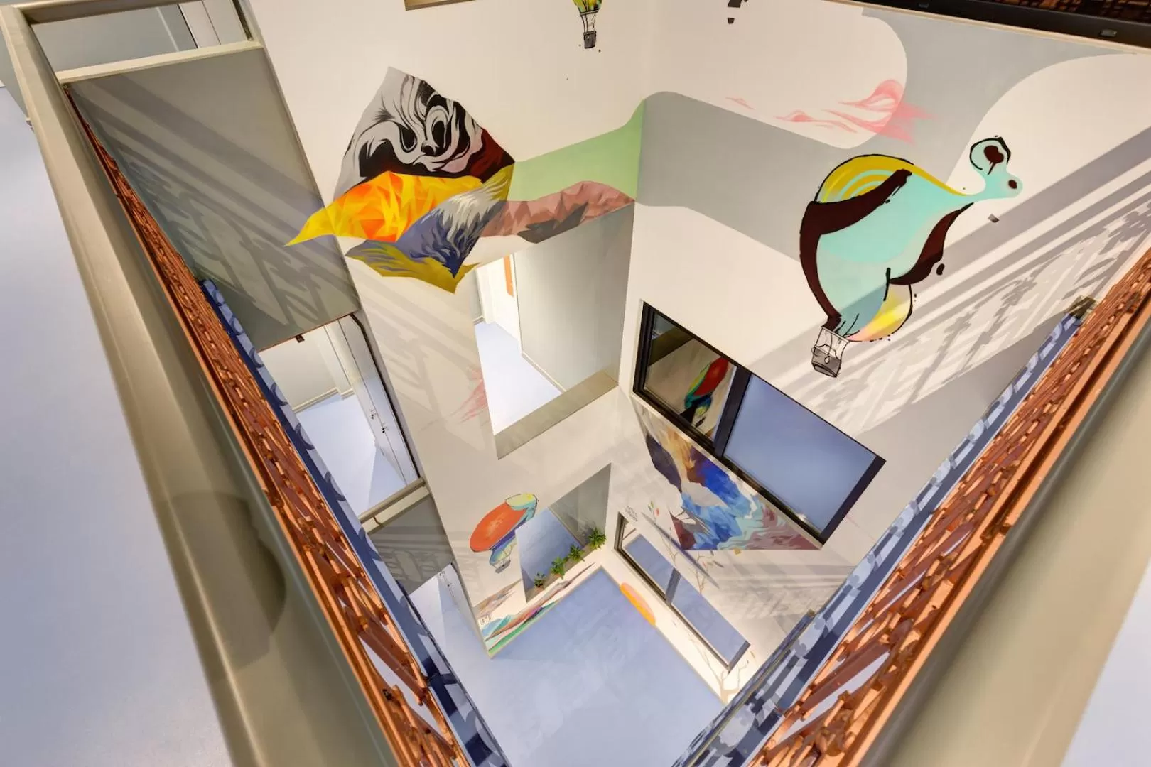 Patio in Colors Urban Hotel Thessaloniki