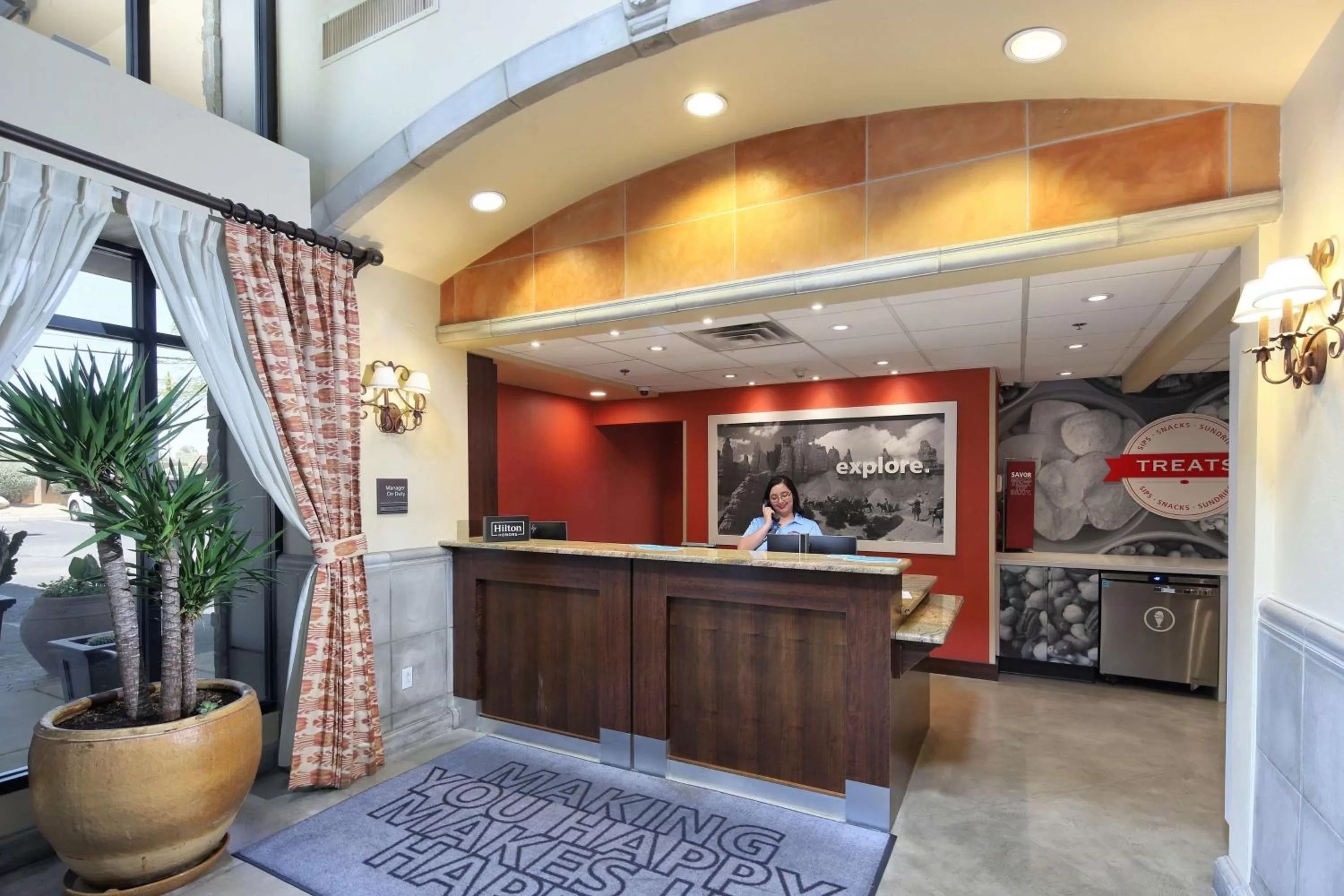 Lobby or reception in Hampton Inn & Suites Tucson Mall