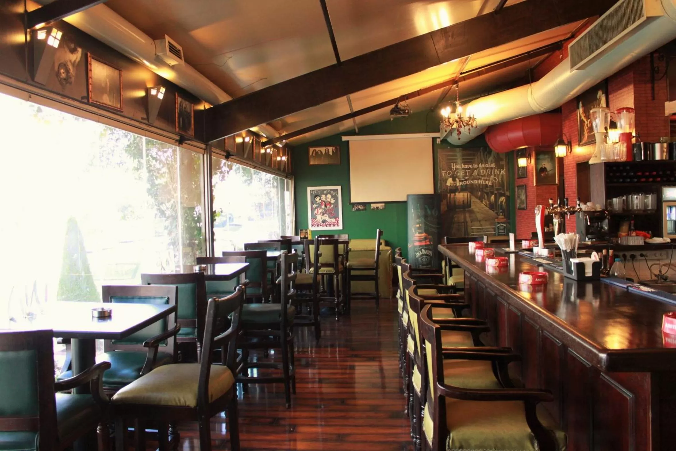 Alcoholic drinks in The Conroy Boutique Hotel