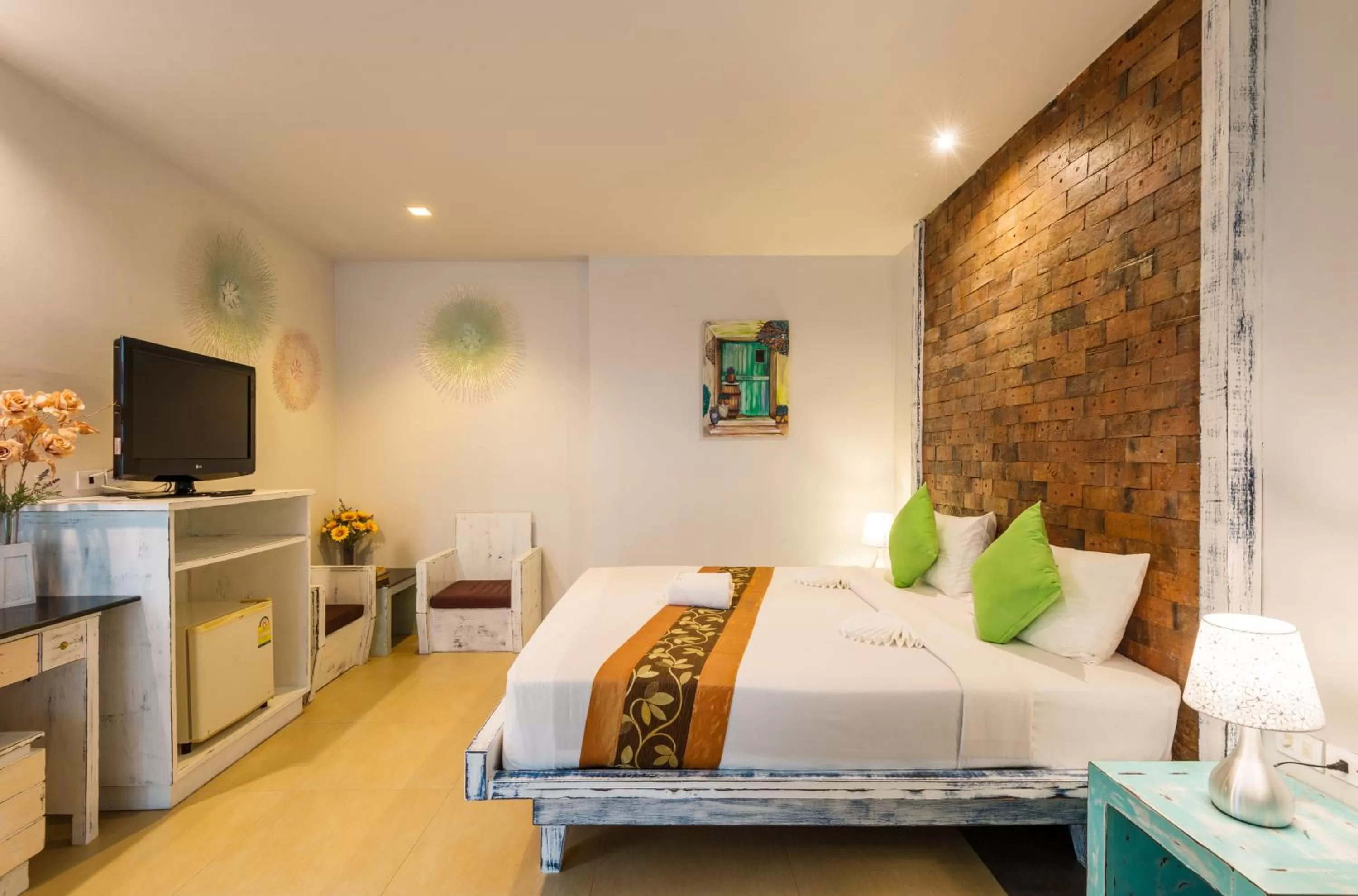 Bedroom, Bed in Baan Ban Dalay