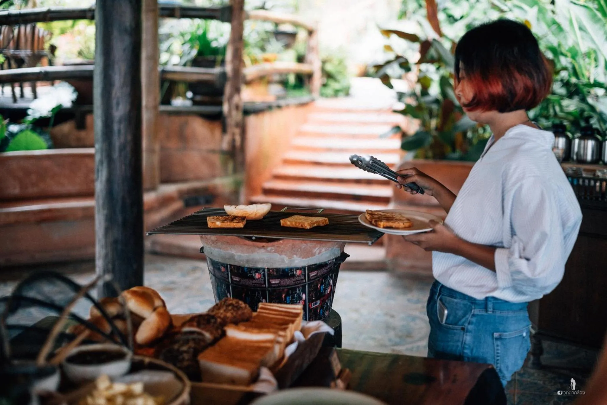 Buffet breakfast in Phu Chaisai Chiang Rai Mountain Resort