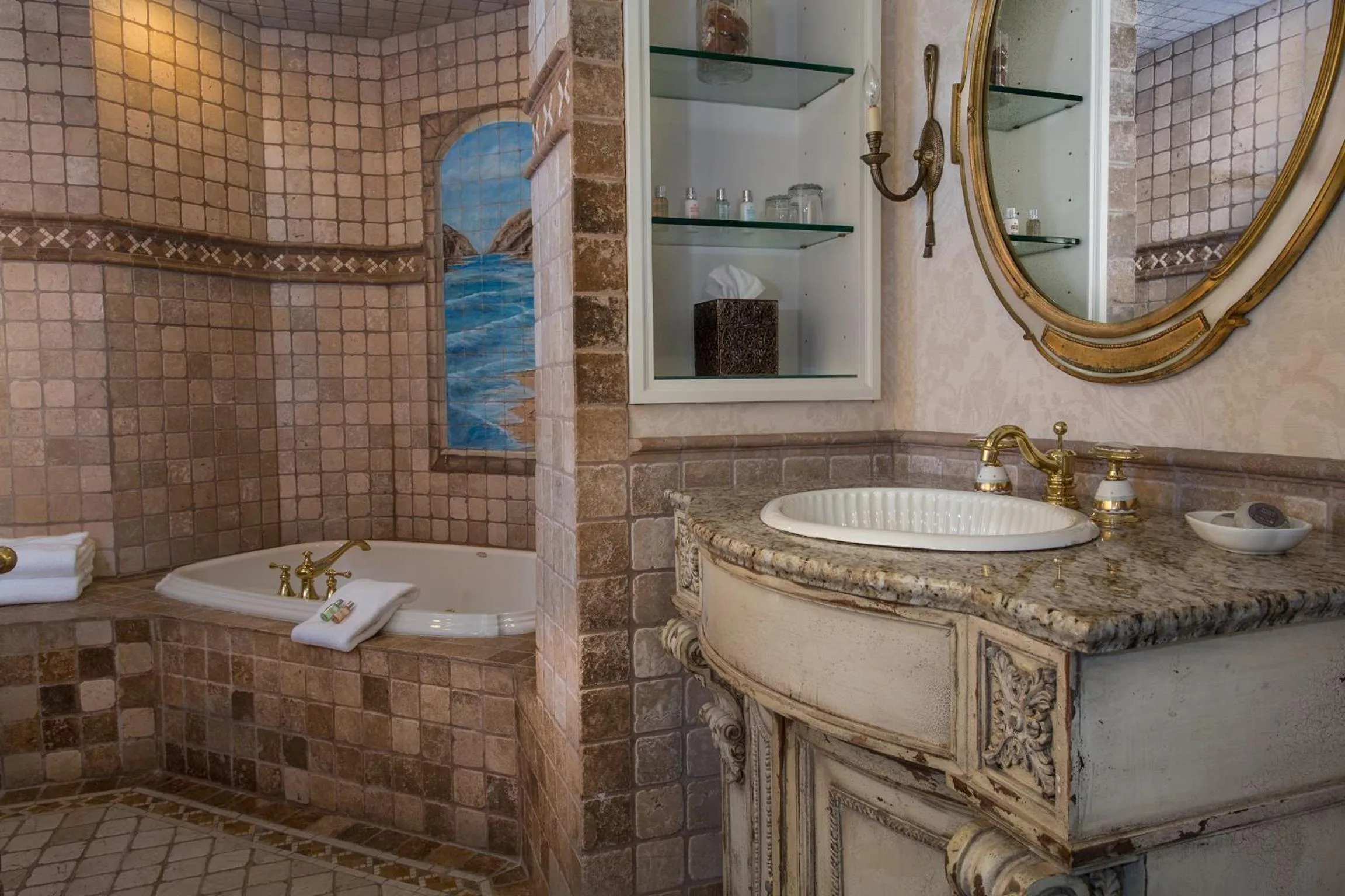 Bathroom in The Chanler at Cliff Walk