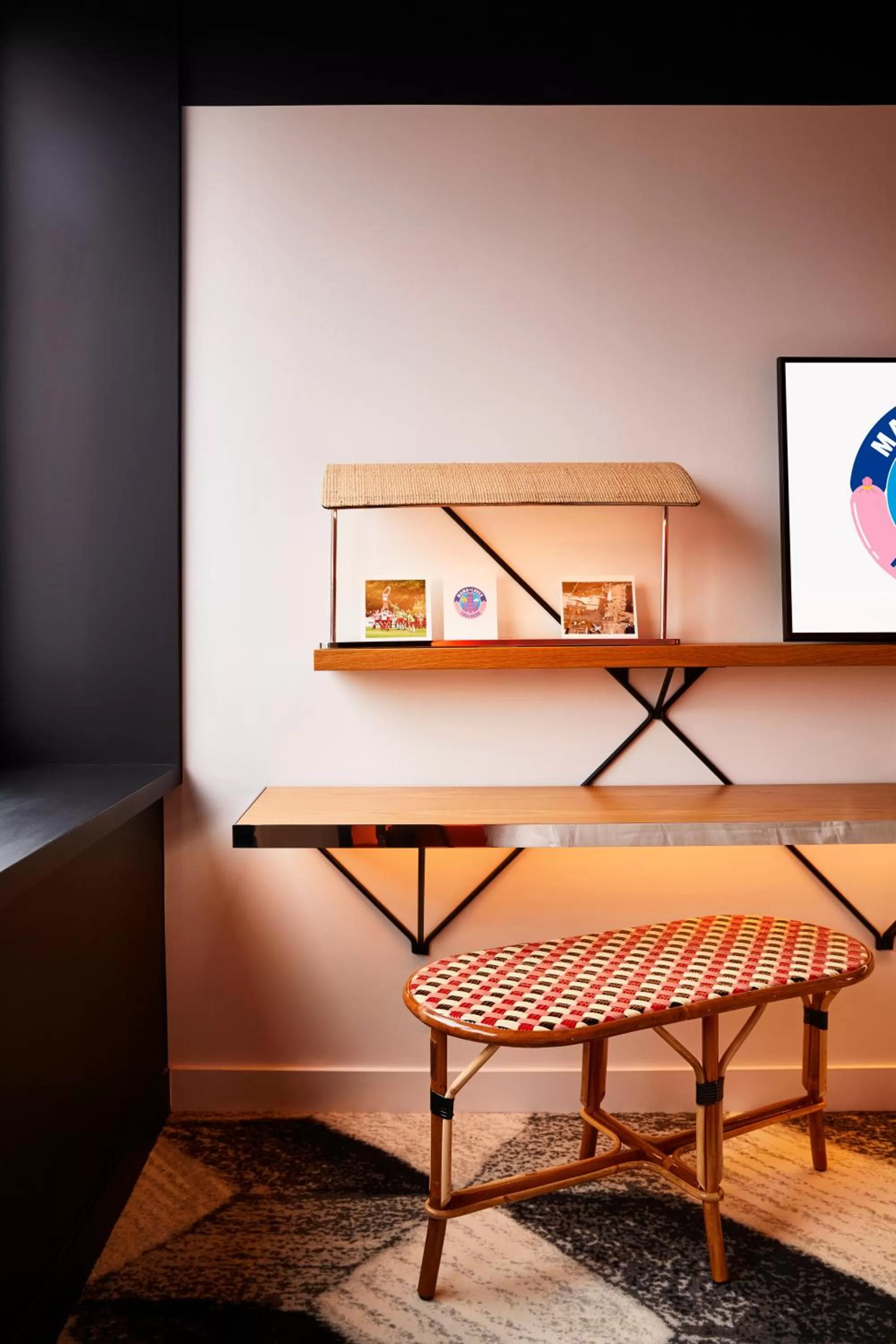 Bedroom in Mama Shelter Toulouse