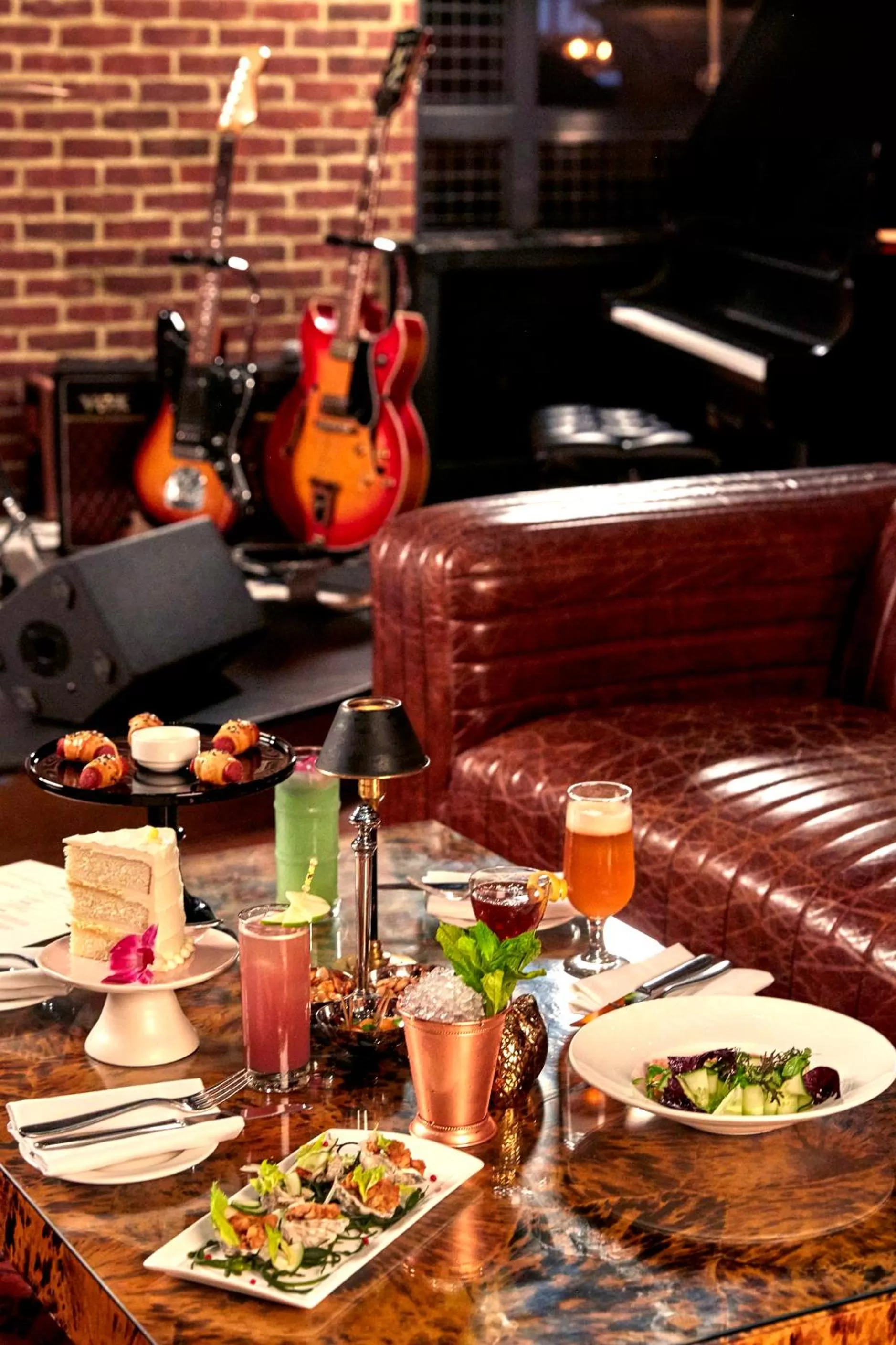 Food close-up in Roxy Hotel New York