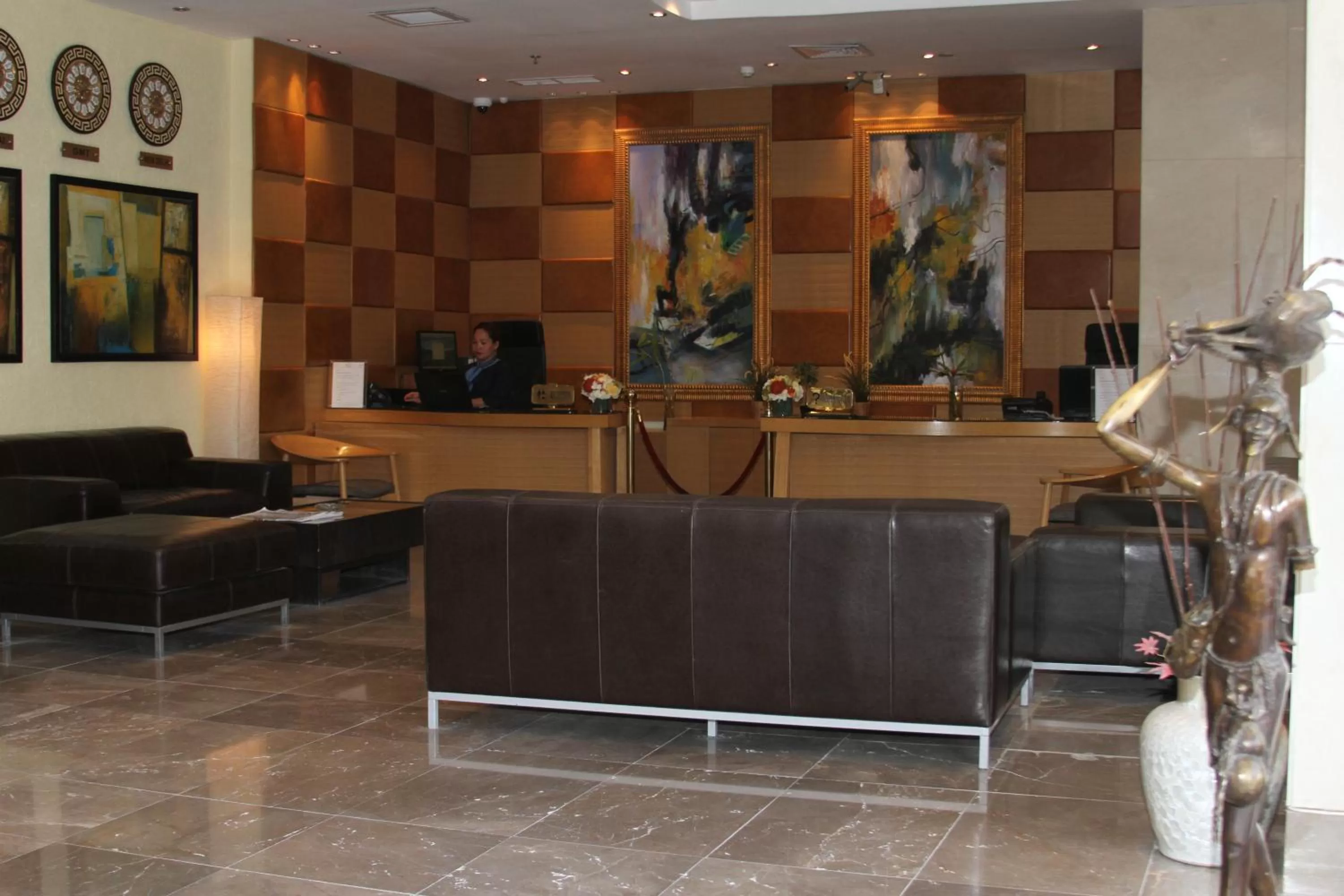 Lobby or reception in Le Jazz Hotel