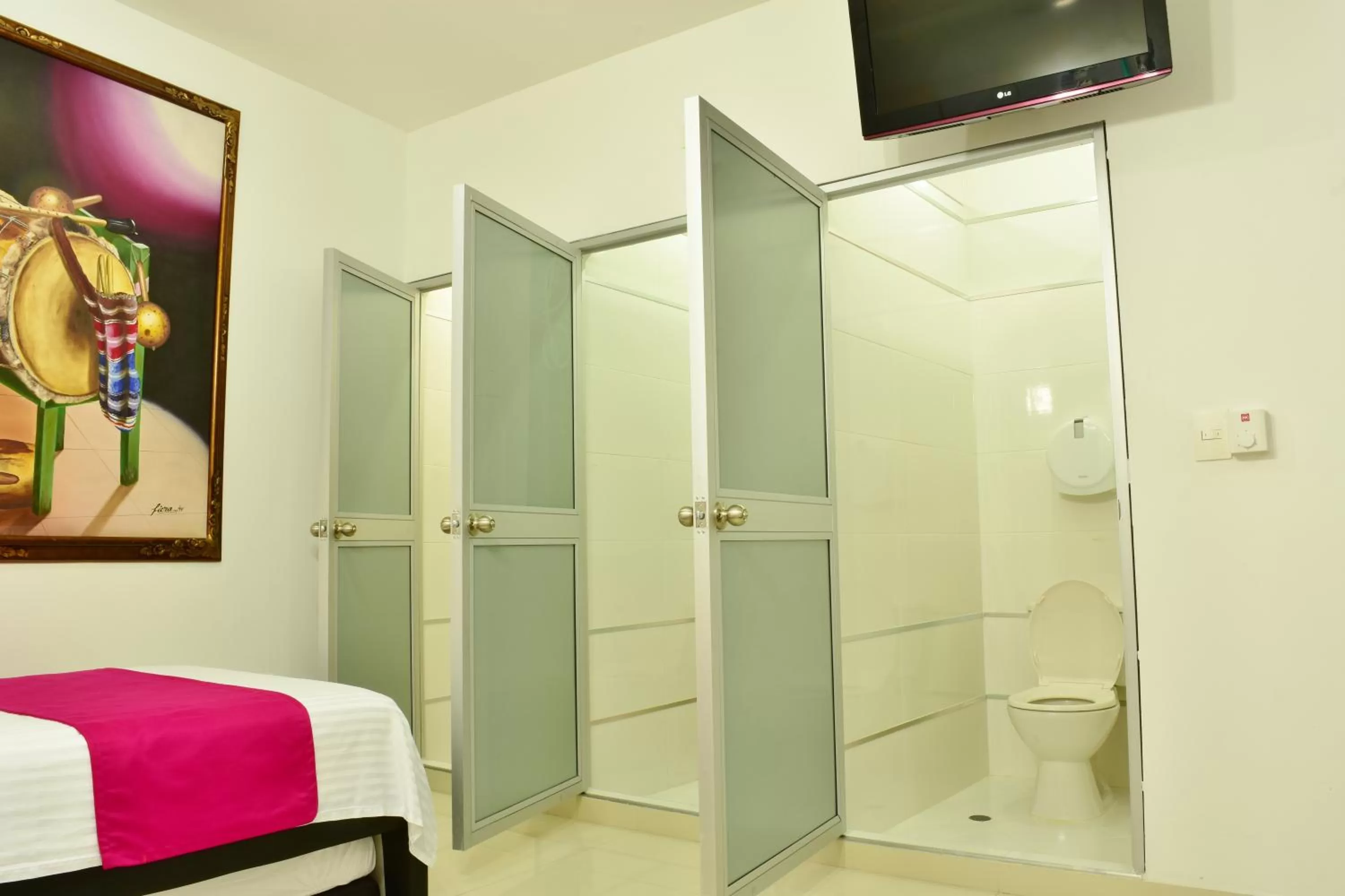 Decorative detail, Bathroom in Hotel Florida Sincelejo