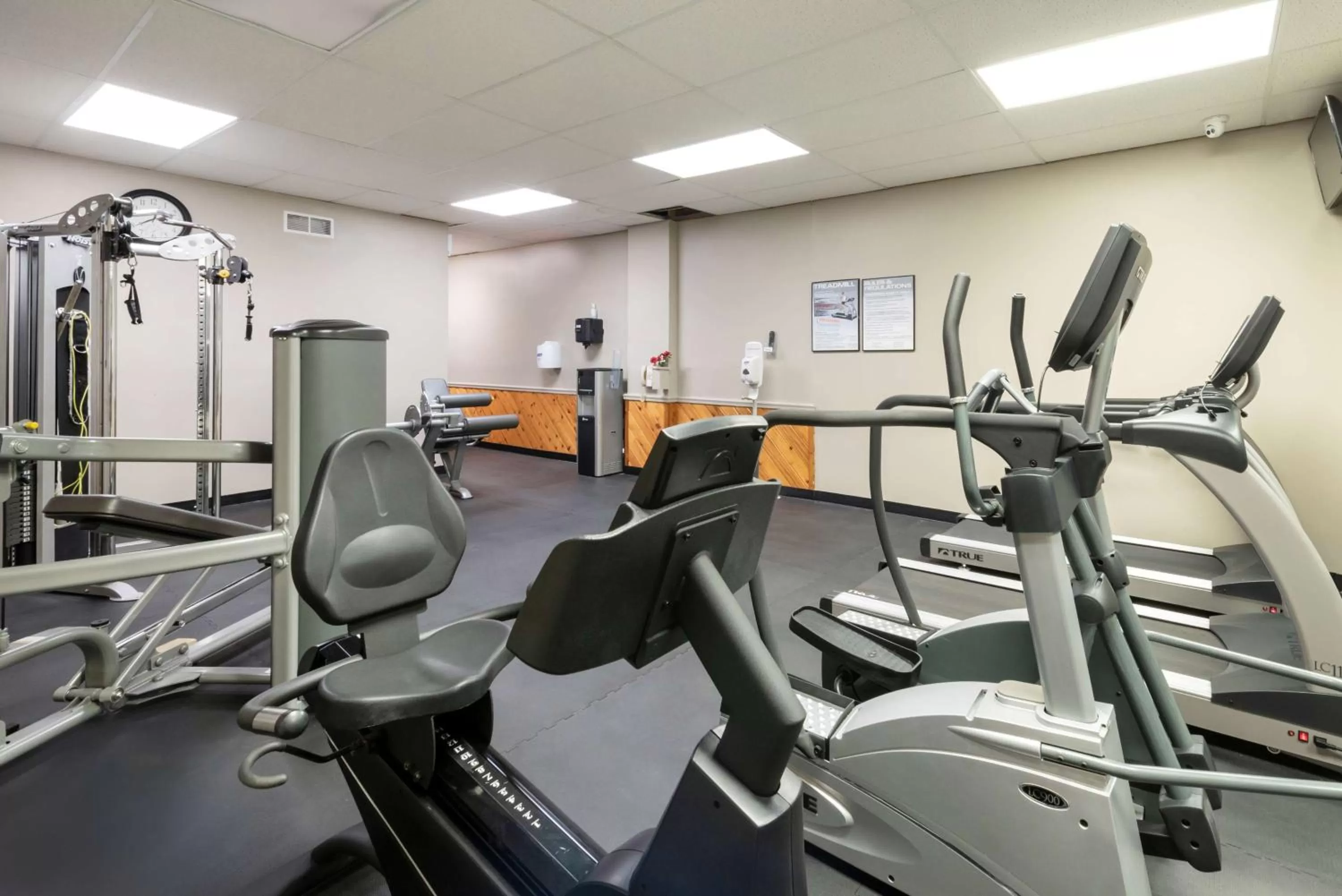 Fitness centre/facilities in SureStay Plus Hotel by Best Western McGuire AFB Jackson