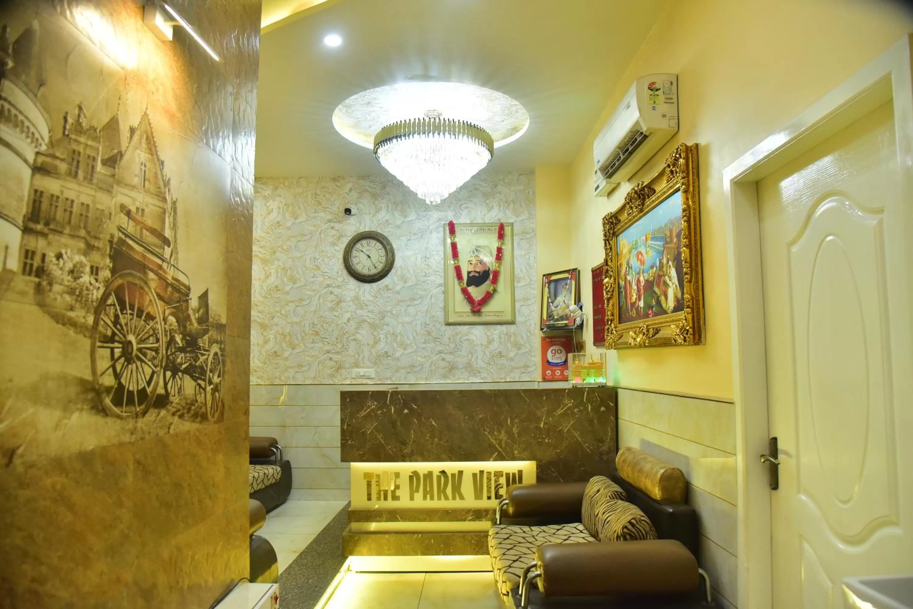 Seating area in The Park View Hotel