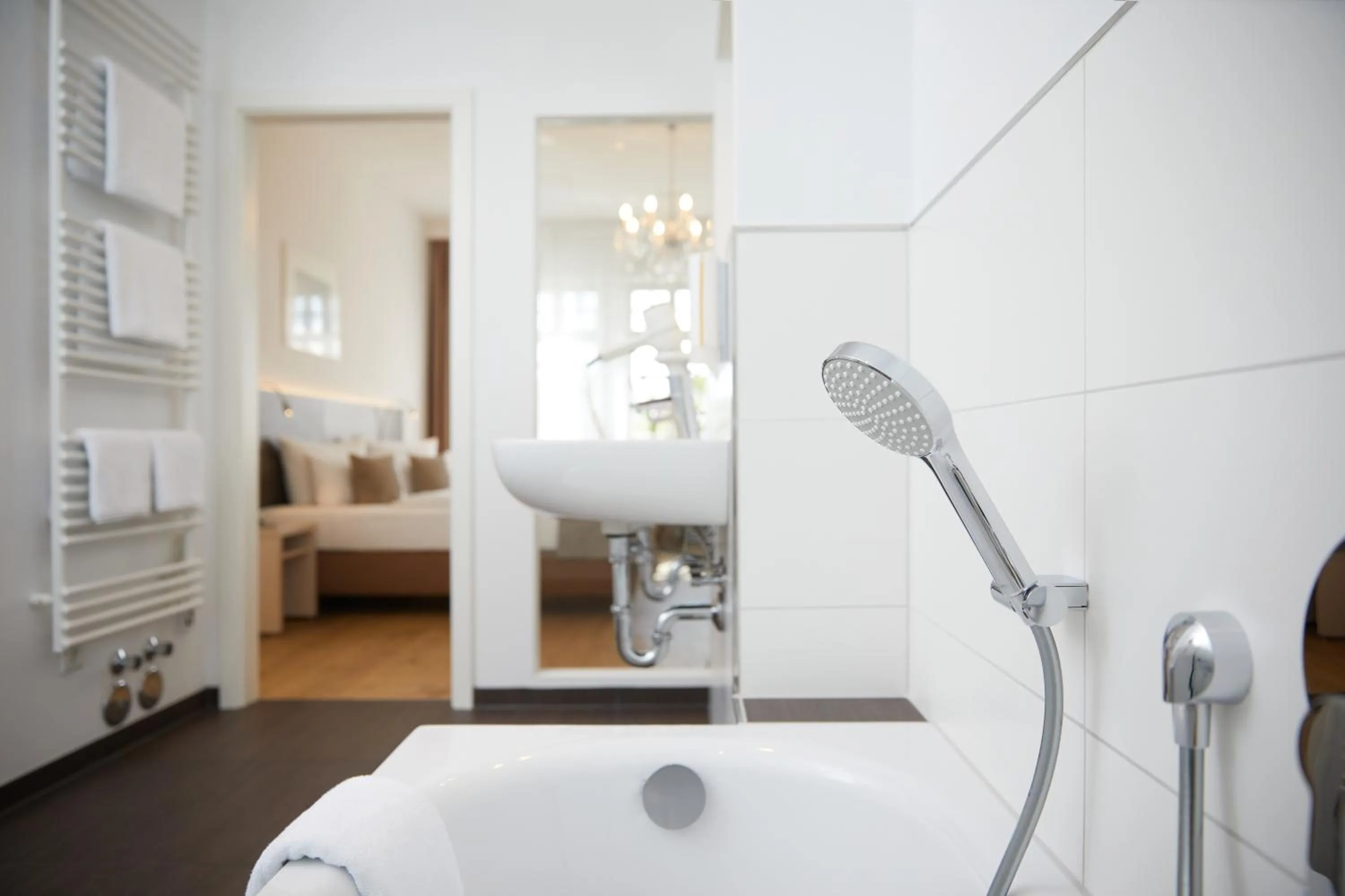 Bath, Bed in Hotel Prinzregent