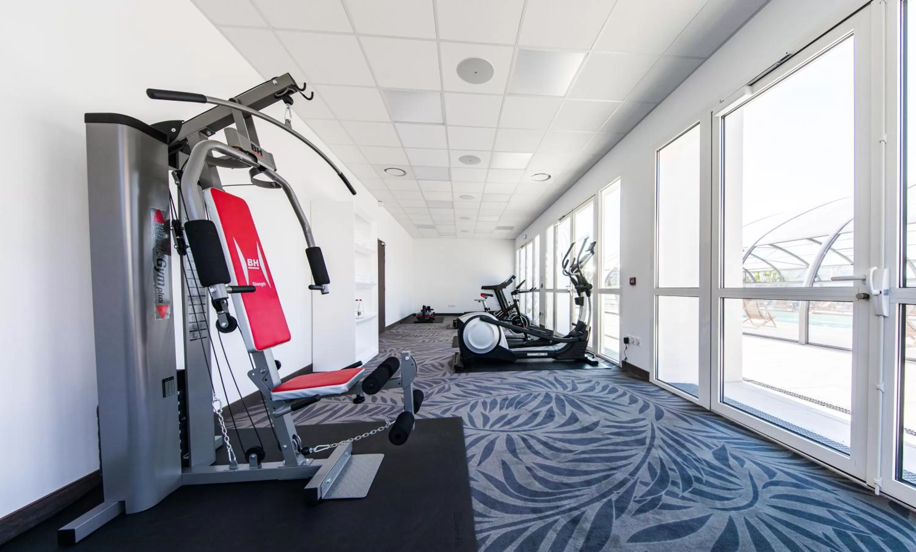 Fitness centre/facilities in Westotel Tours Val de Loire