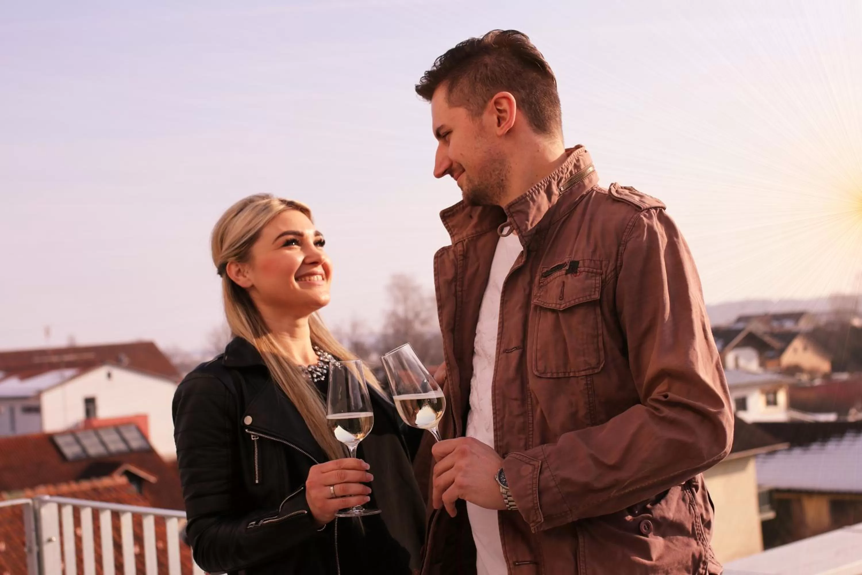 Balcony/Terrace, Guests in Buchners Hotel & Restaurant