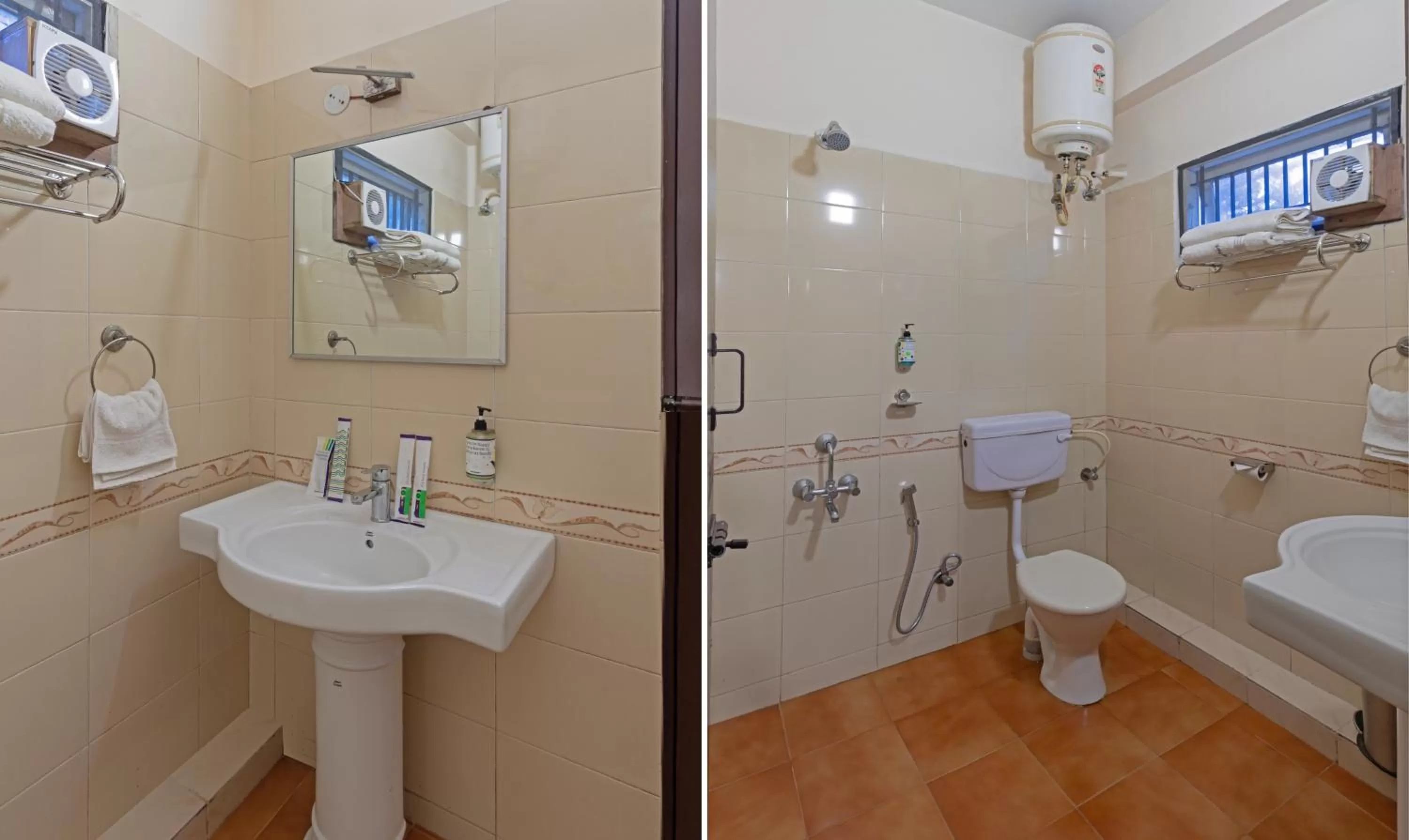 Bathroom in Treebo Kodai Kings Park, 650 M From Kodai Lake