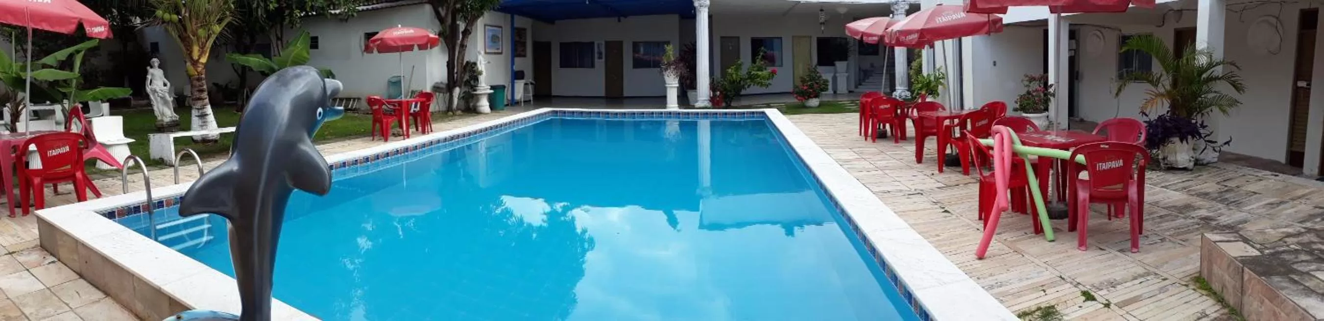 Swimming Pool in Pousada Das Palmeiras