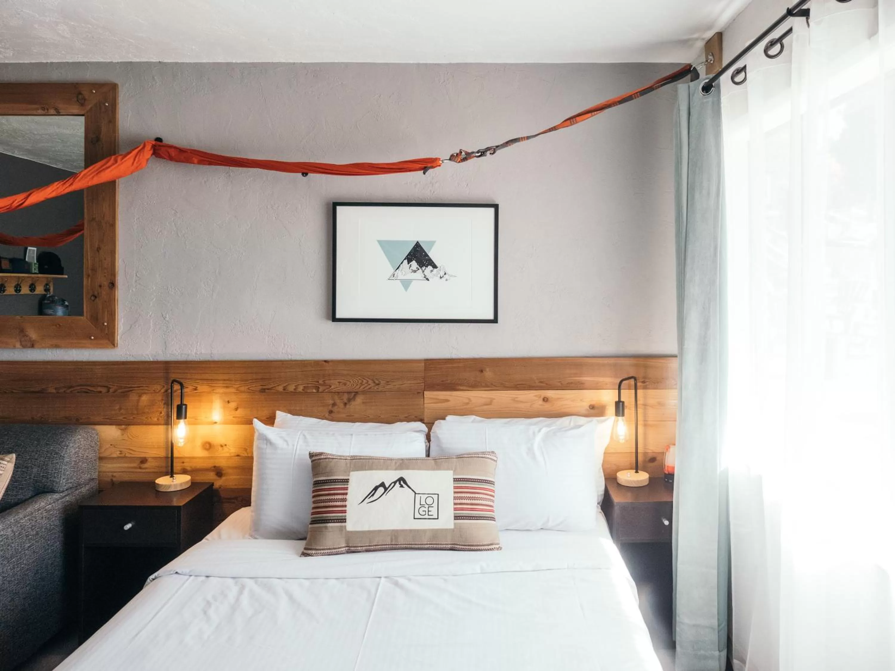 Bed in Summit View Inn