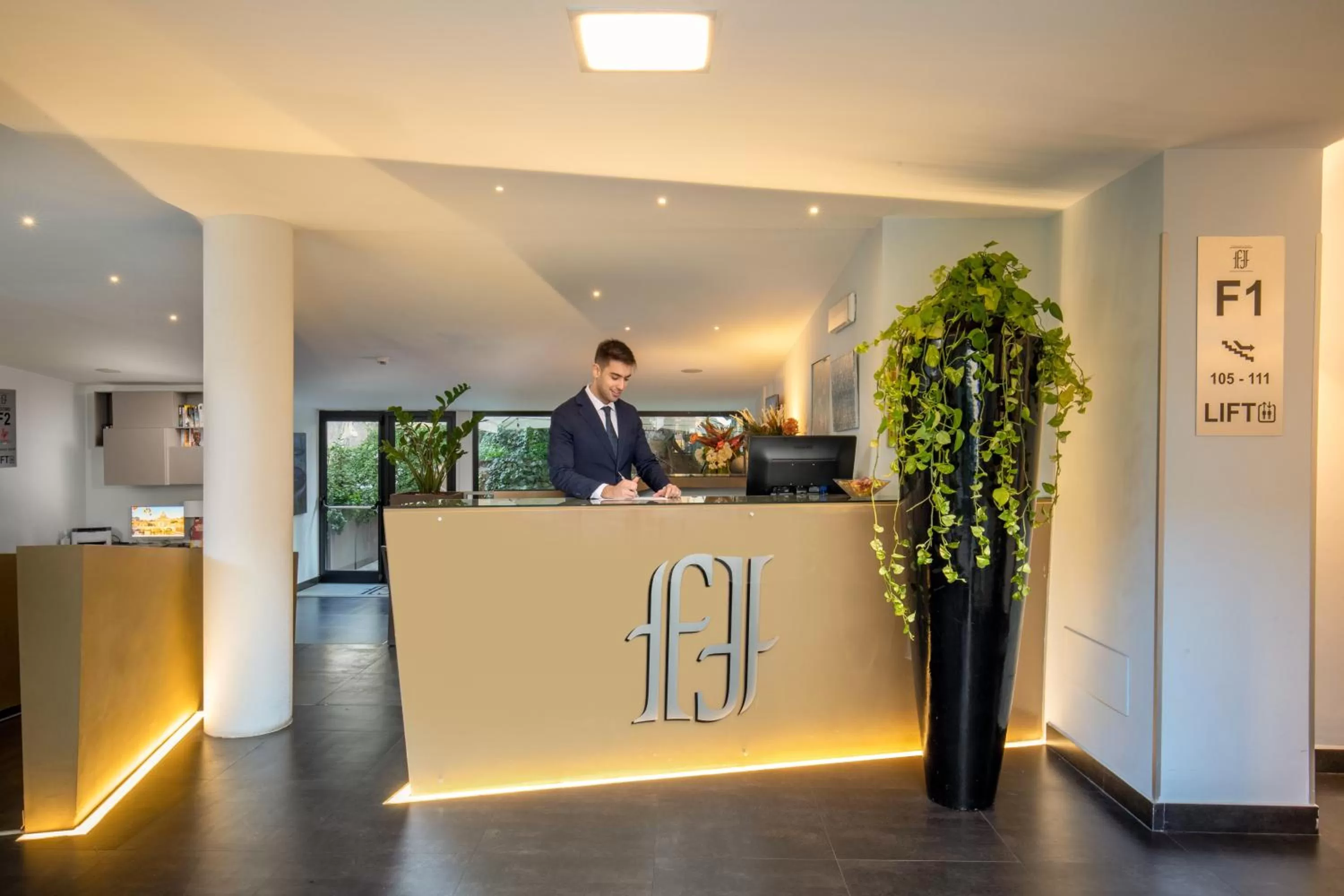 Lobby or reception in Fragrance Hotel St. Peter