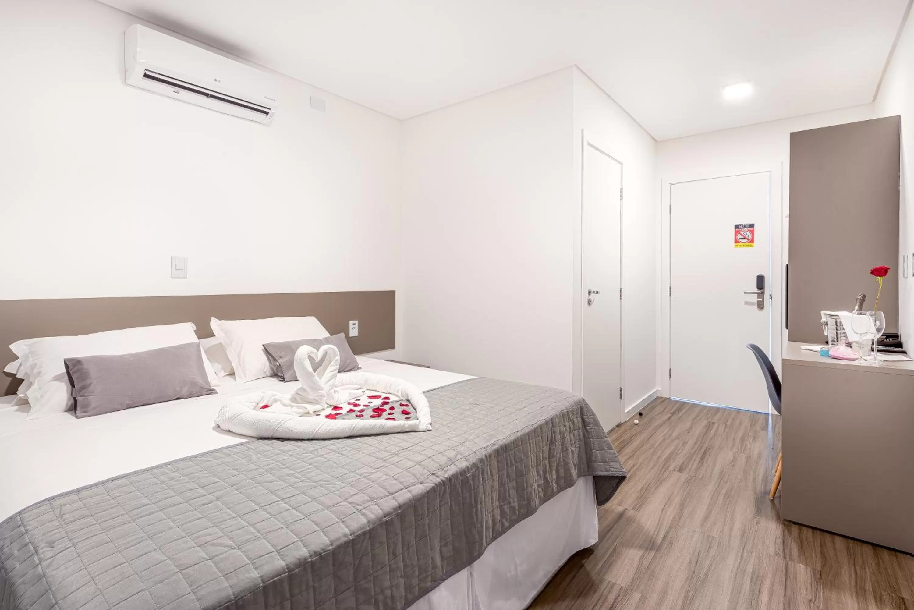 Bed in Prime Hotel Ponta Porã