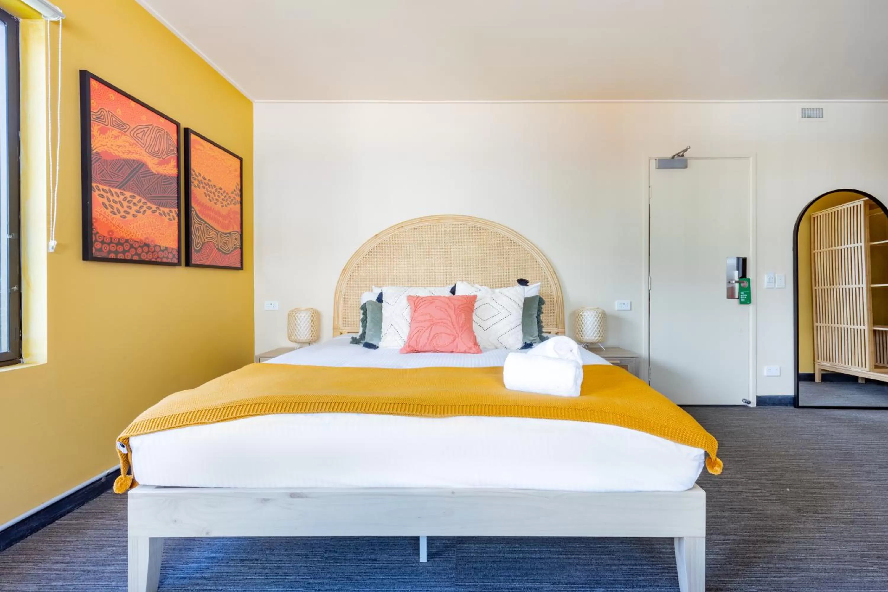 Bed in Roamer Brisbane