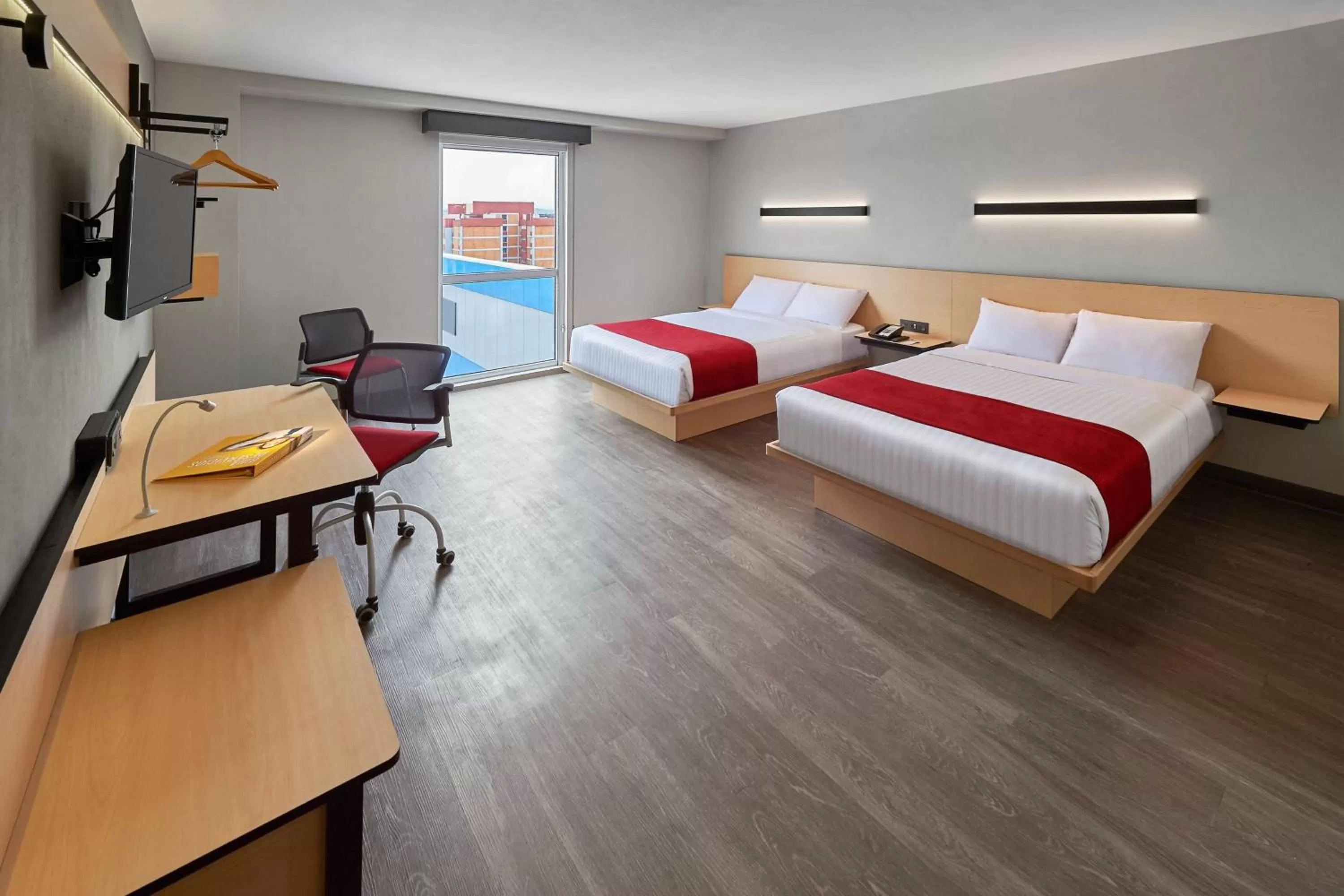 Bedroom, Bed in City Express by Marriott Ciudad de México Tlalnepantla