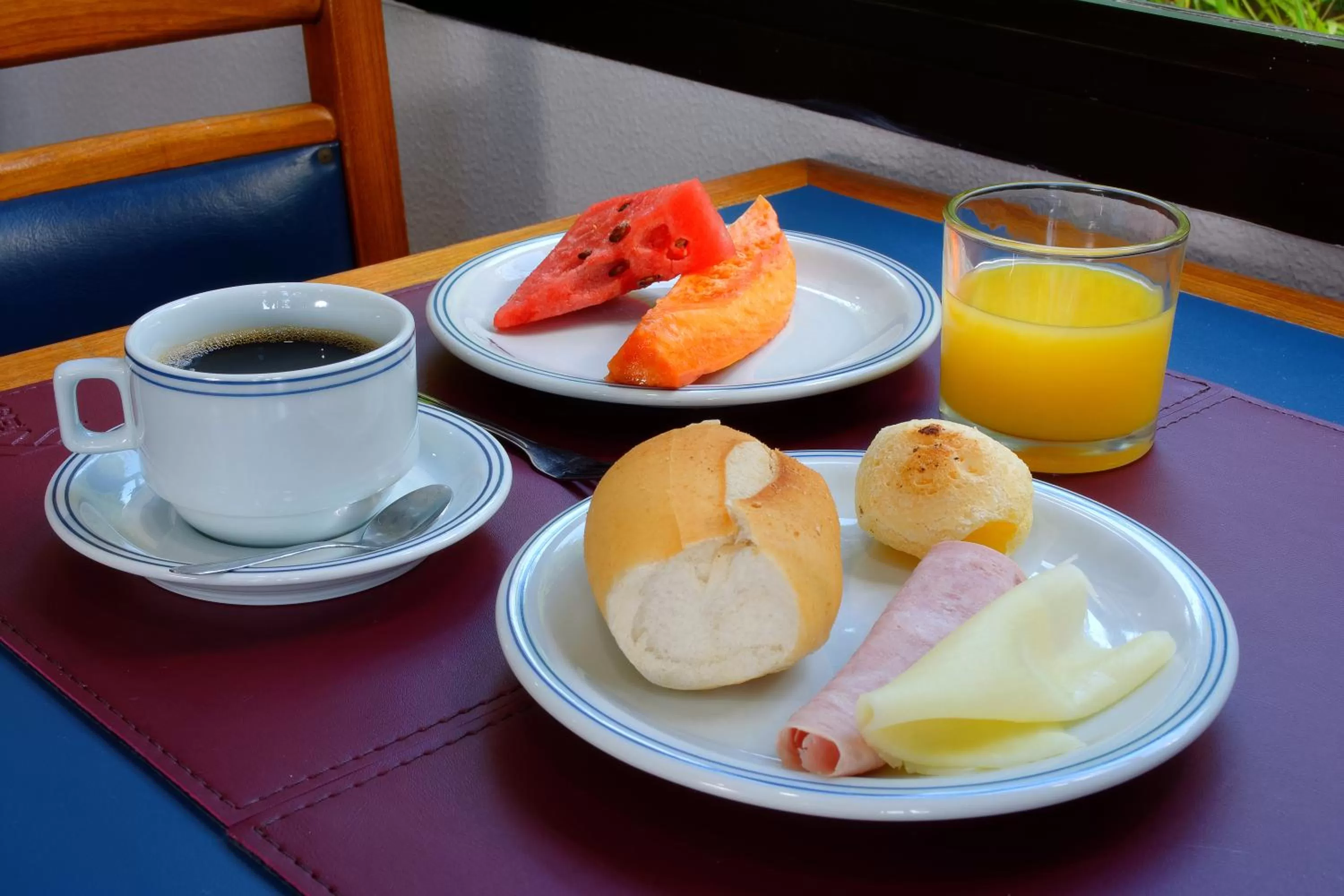Buffet breakfast in Fênix Hotel Limeira