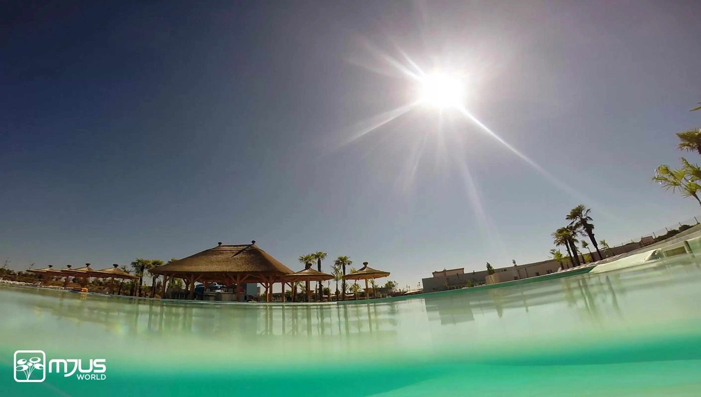 Swimming pool in Mjus Resort & Thermal Park