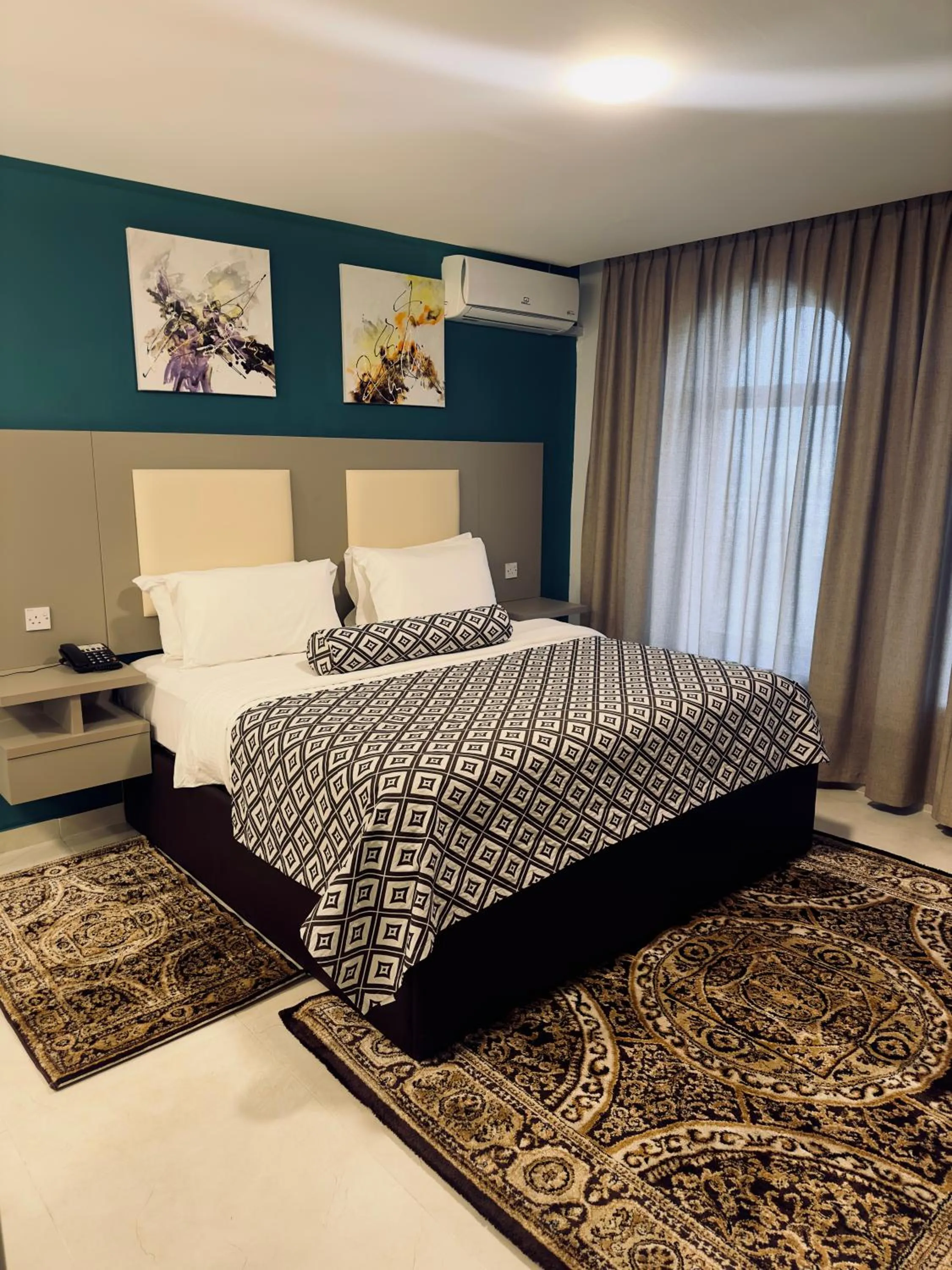 Bed in Olive Tree Amman