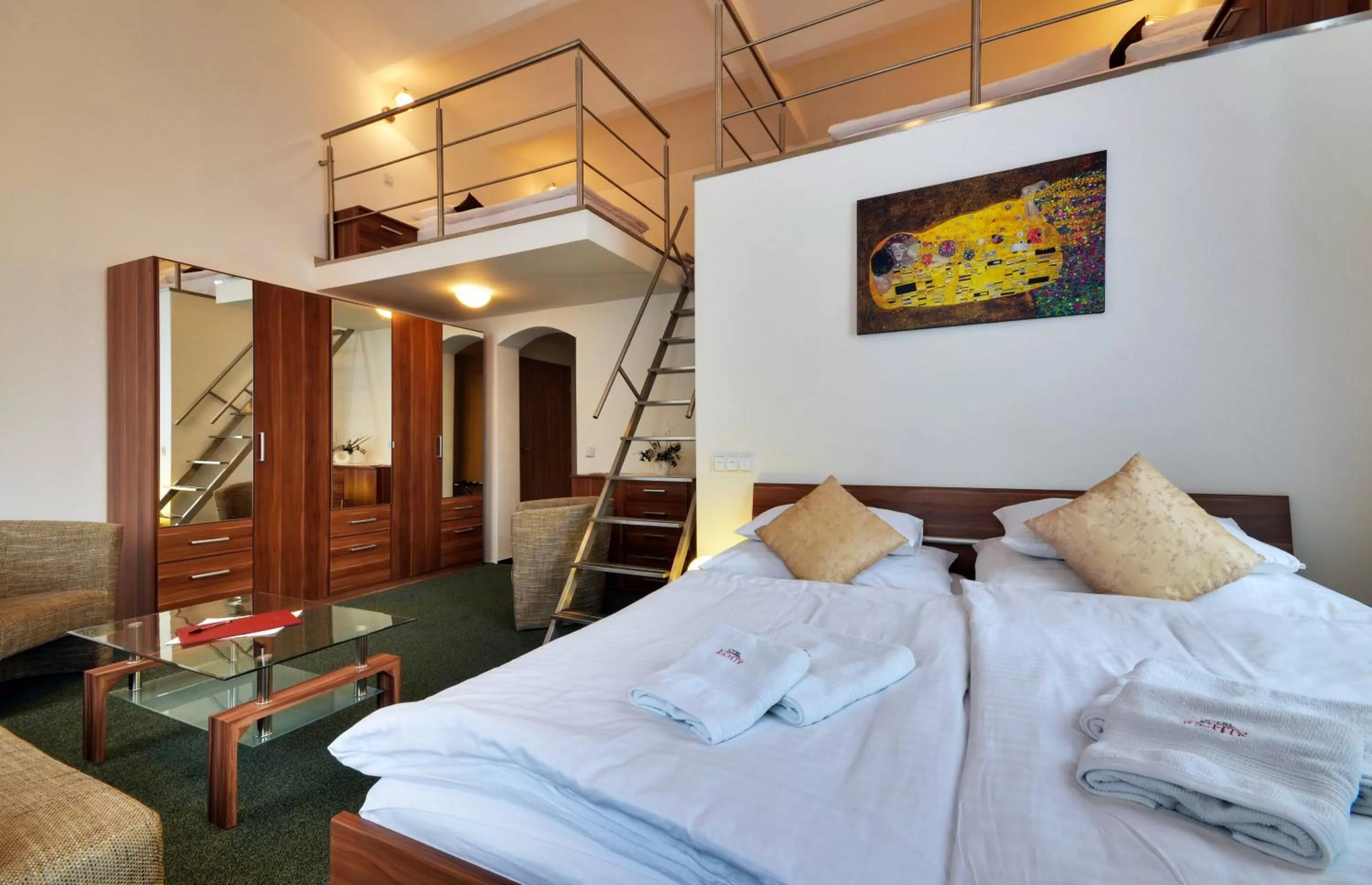 Bedroom, Bed in Hotel RICHTR