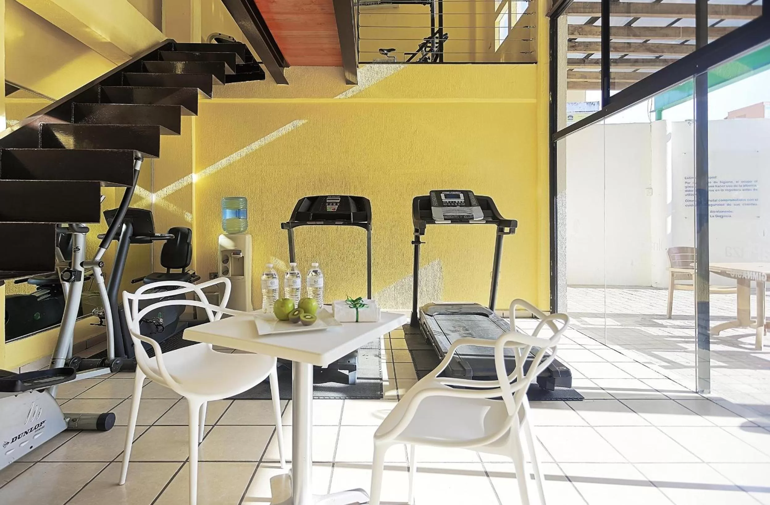 Fitness centre/facilities in Hotel Olmeca Plaza