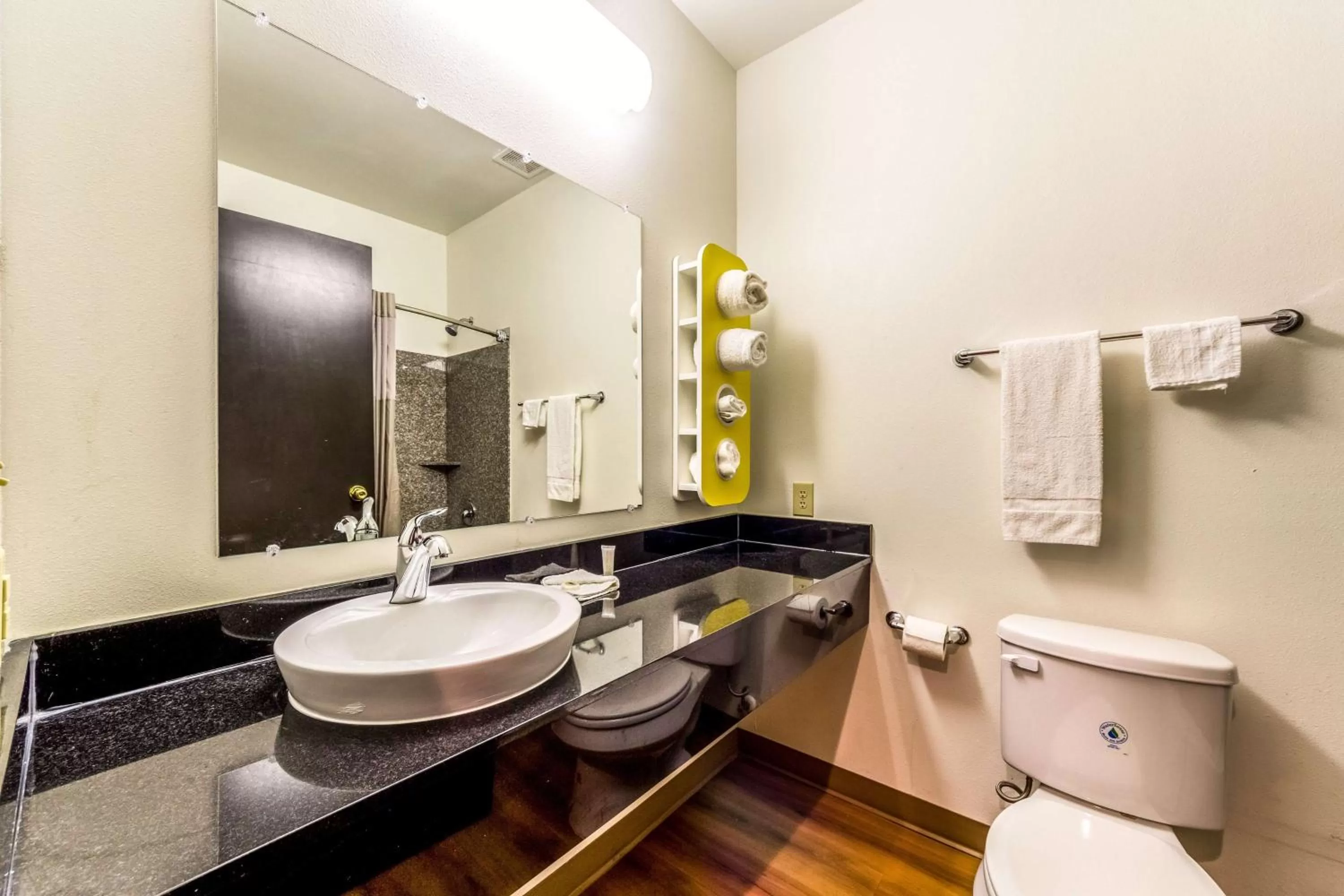 Toilet in Motel 6-Jourdanton, TX