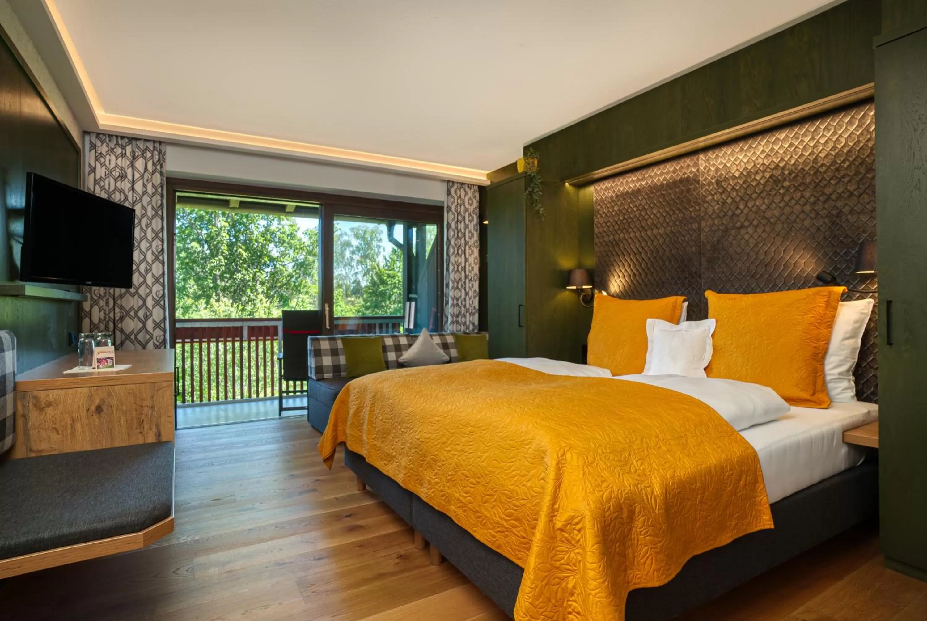 Bed in Landhaus Sommerau