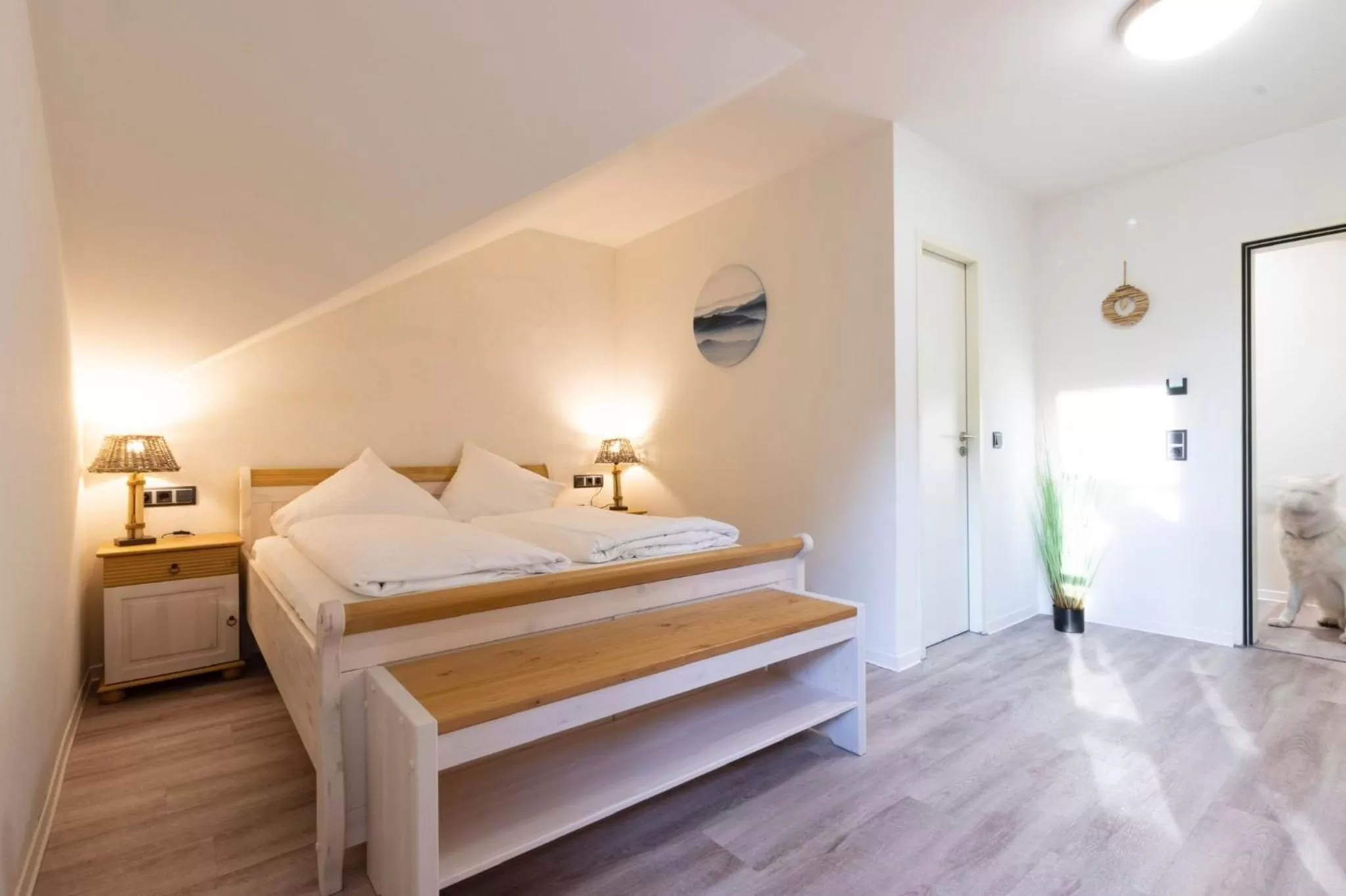 Bed in Hotel Blechhammer