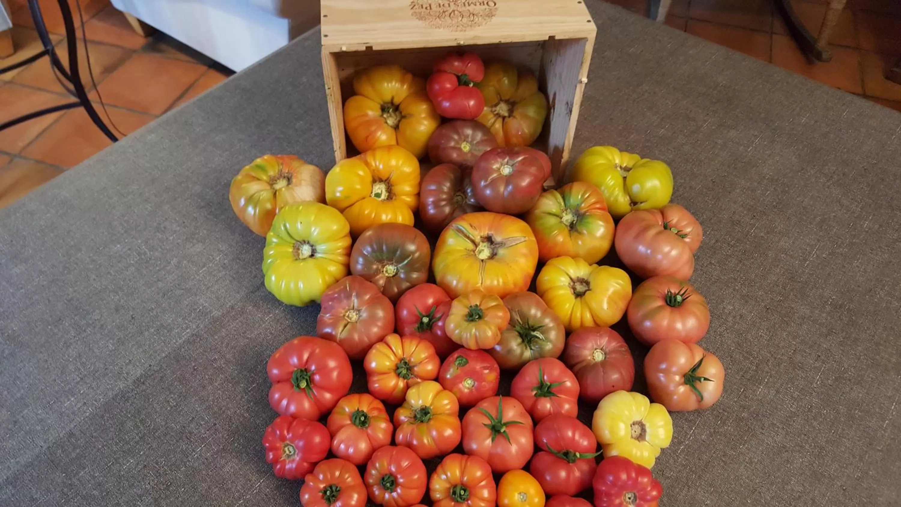 Food in Maison d'hôtes de Charme Les Bruhasses