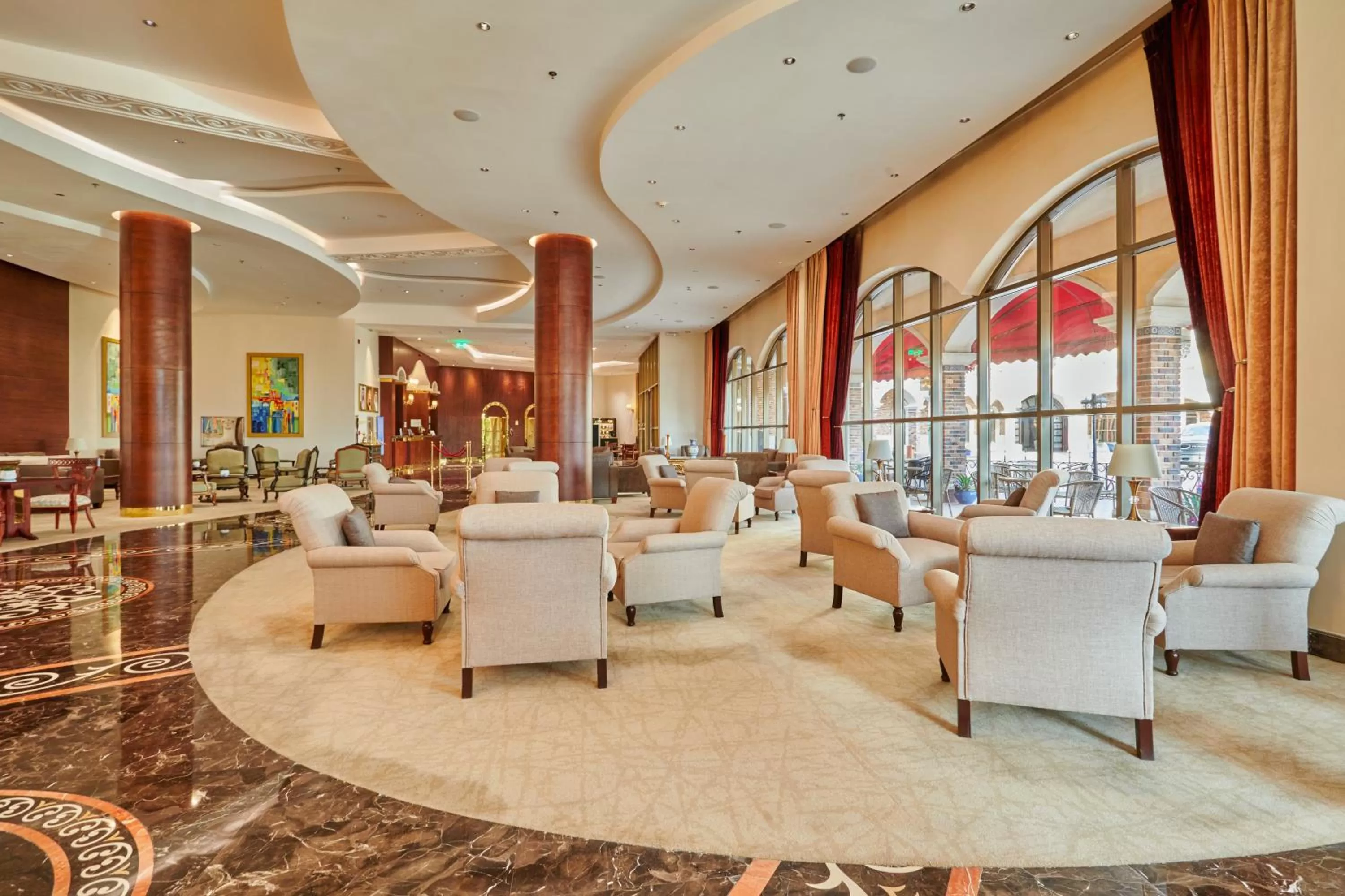 Lobby or reception in Crowne Plaza Riyadh Al Waha by IHG
