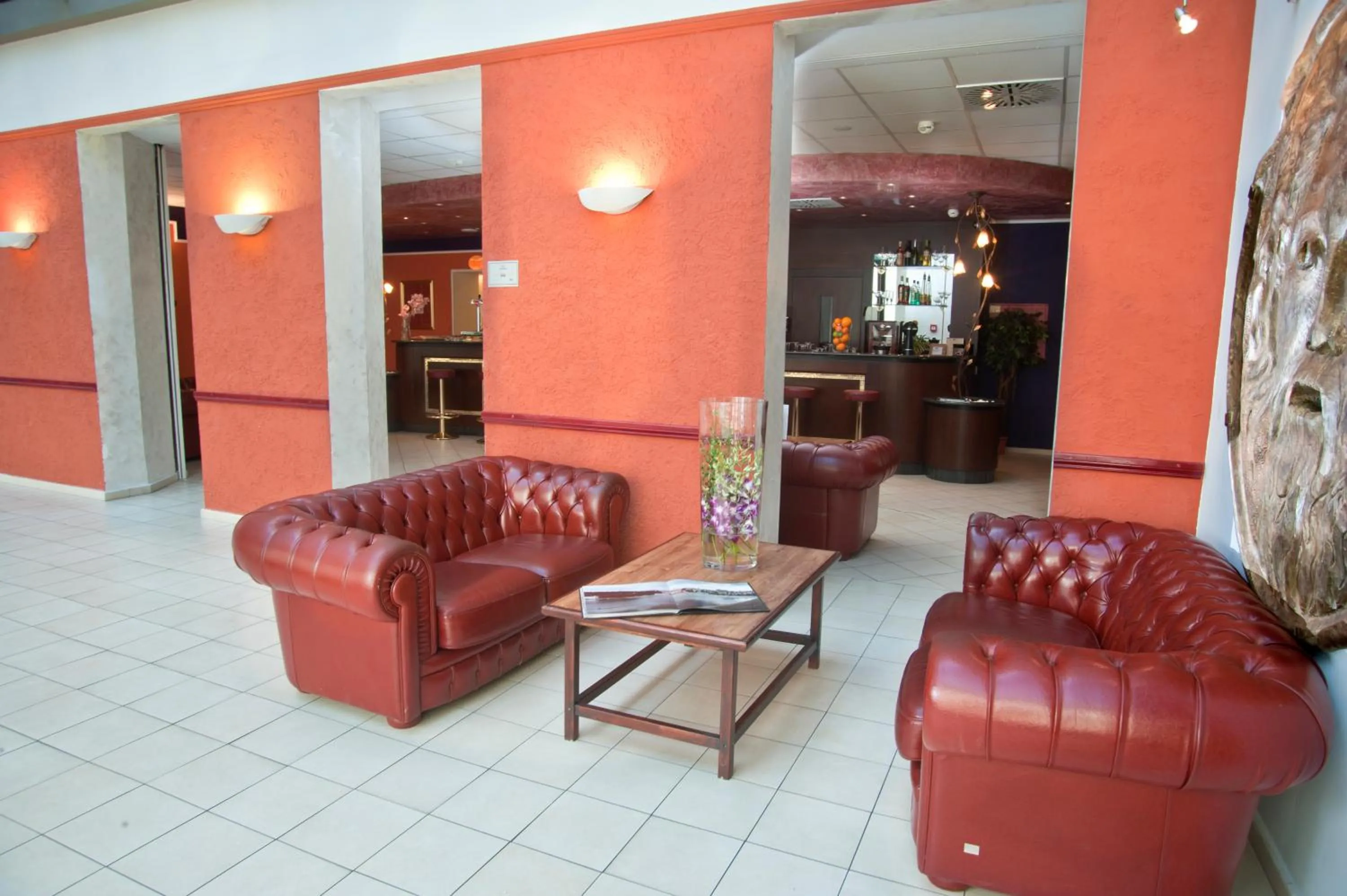 Lobby or reception in Hotel Caesar Prague