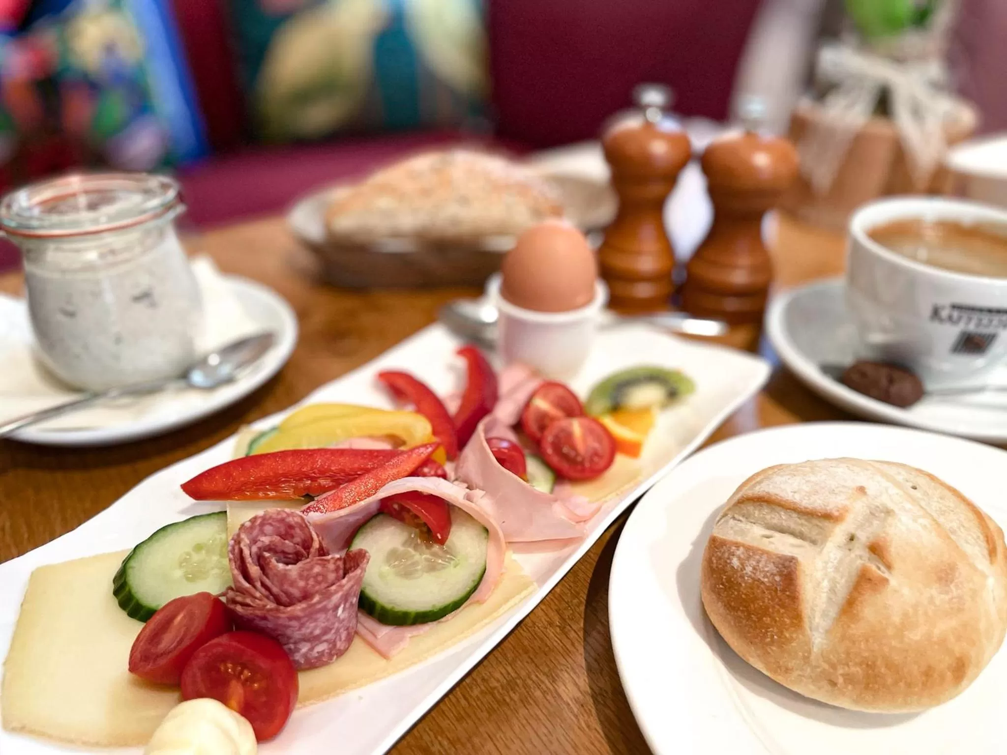 Breakfast in Hotel-Restaurant Anne-Sophie