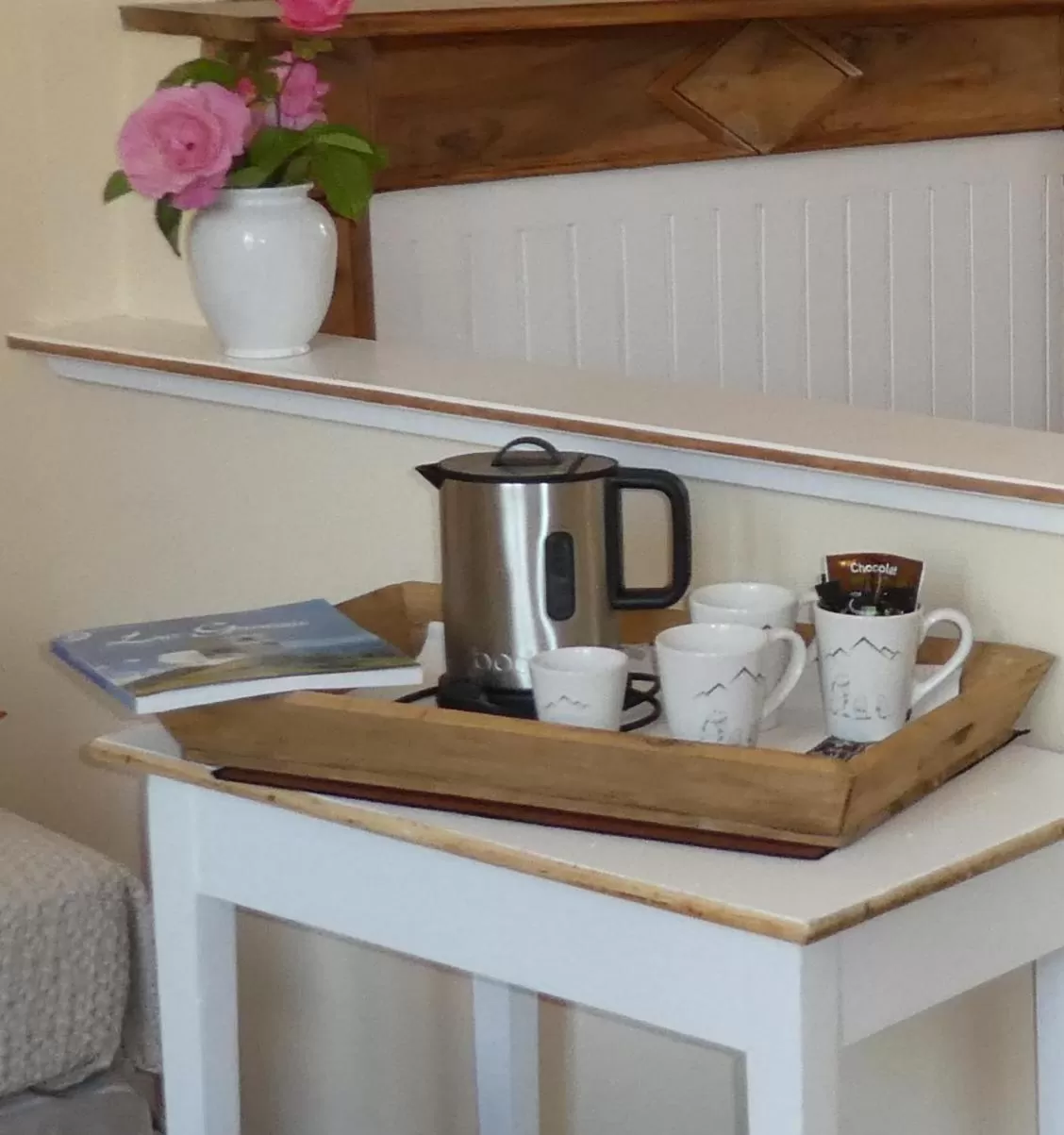 Coffee/tea facilities in Chalet Mina