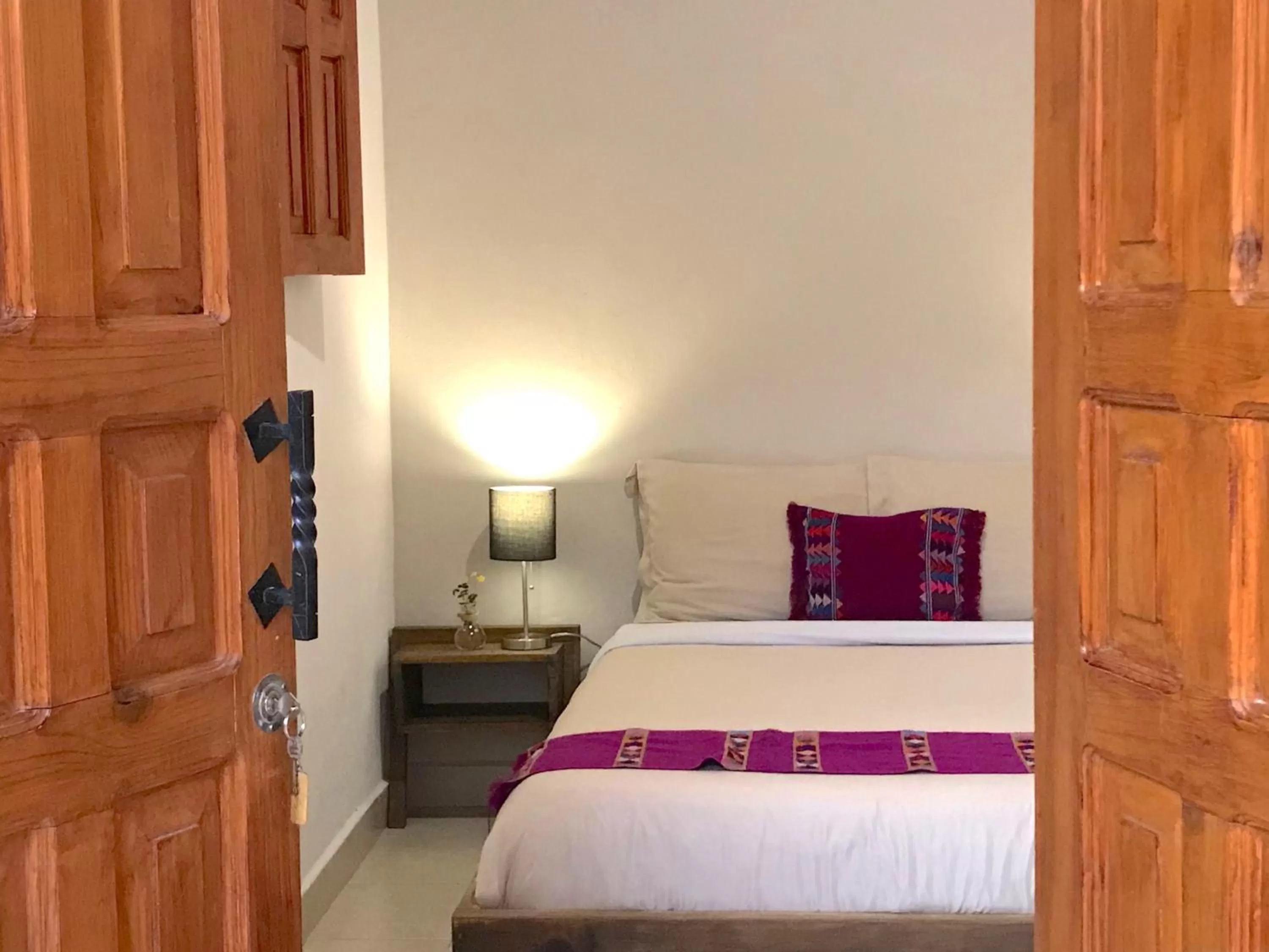 Bed in Hotel Casa Azabache