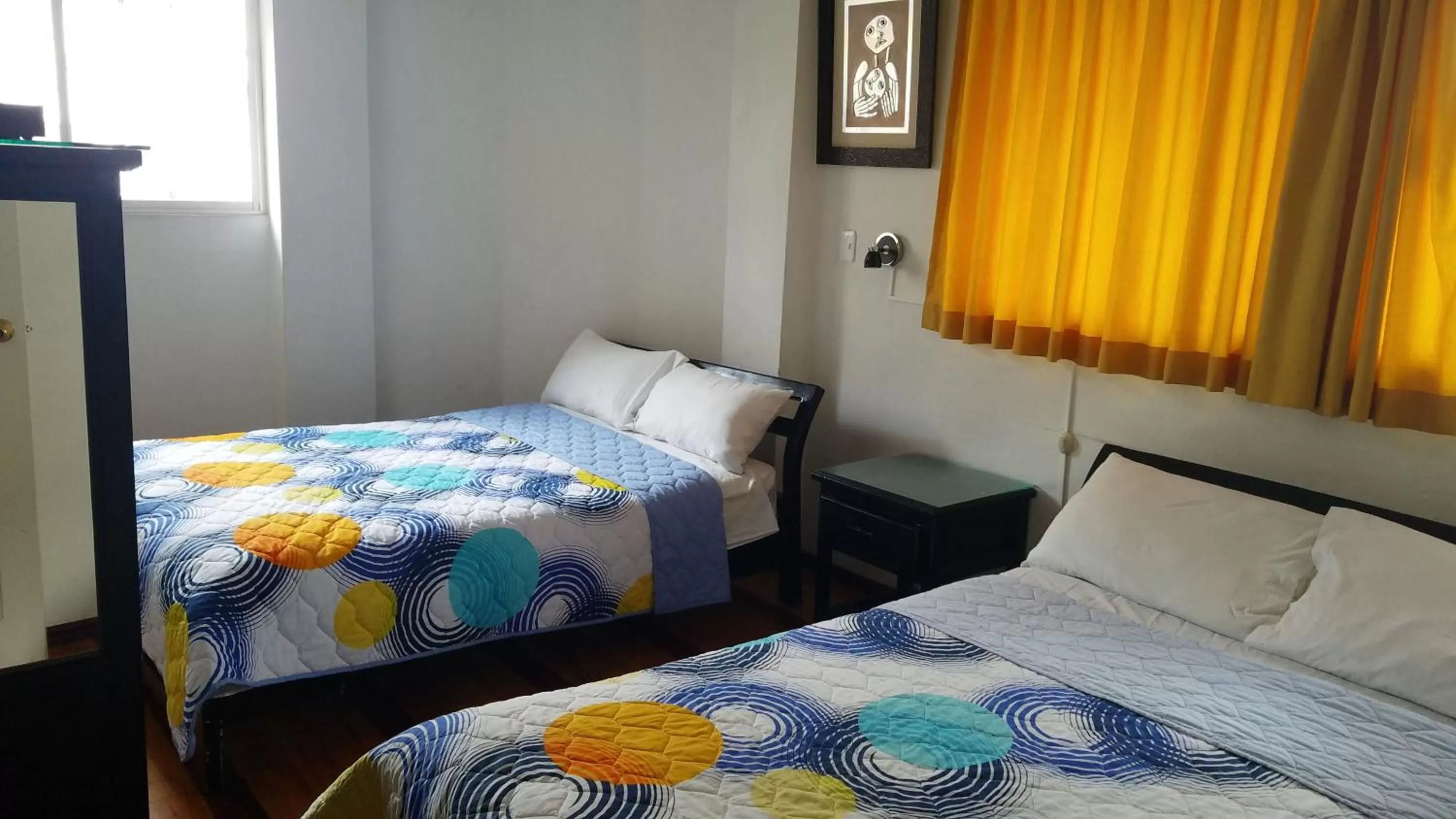 Bed in Hotel Ventura